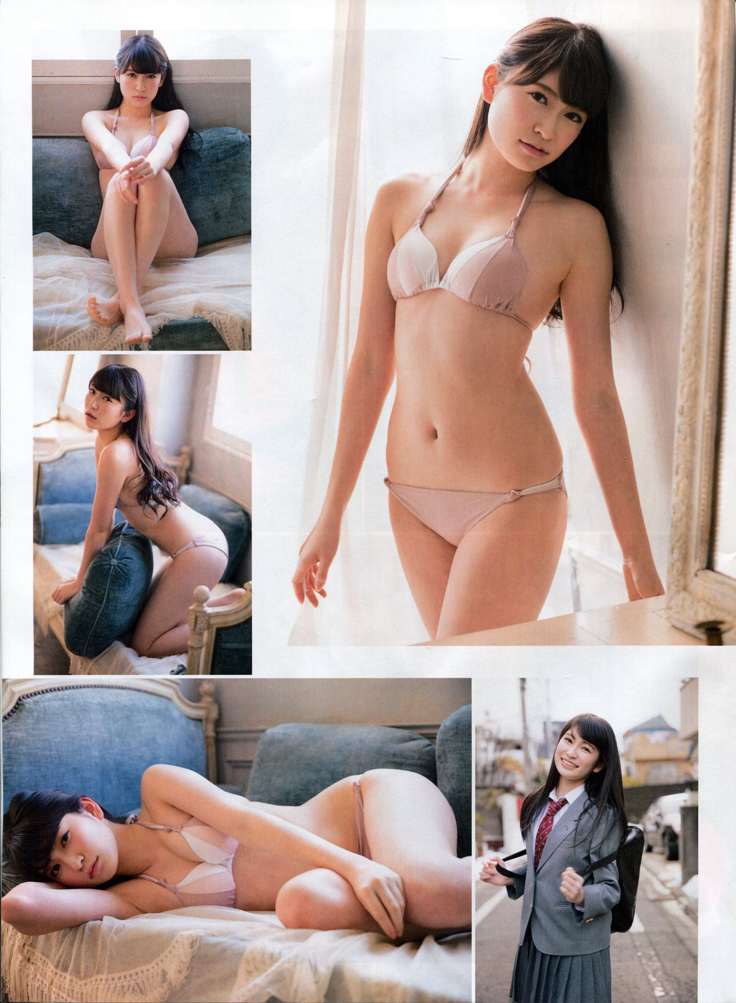 2014年05月号 渡辺美優紀 永尾まりや 吉田朱里-图20