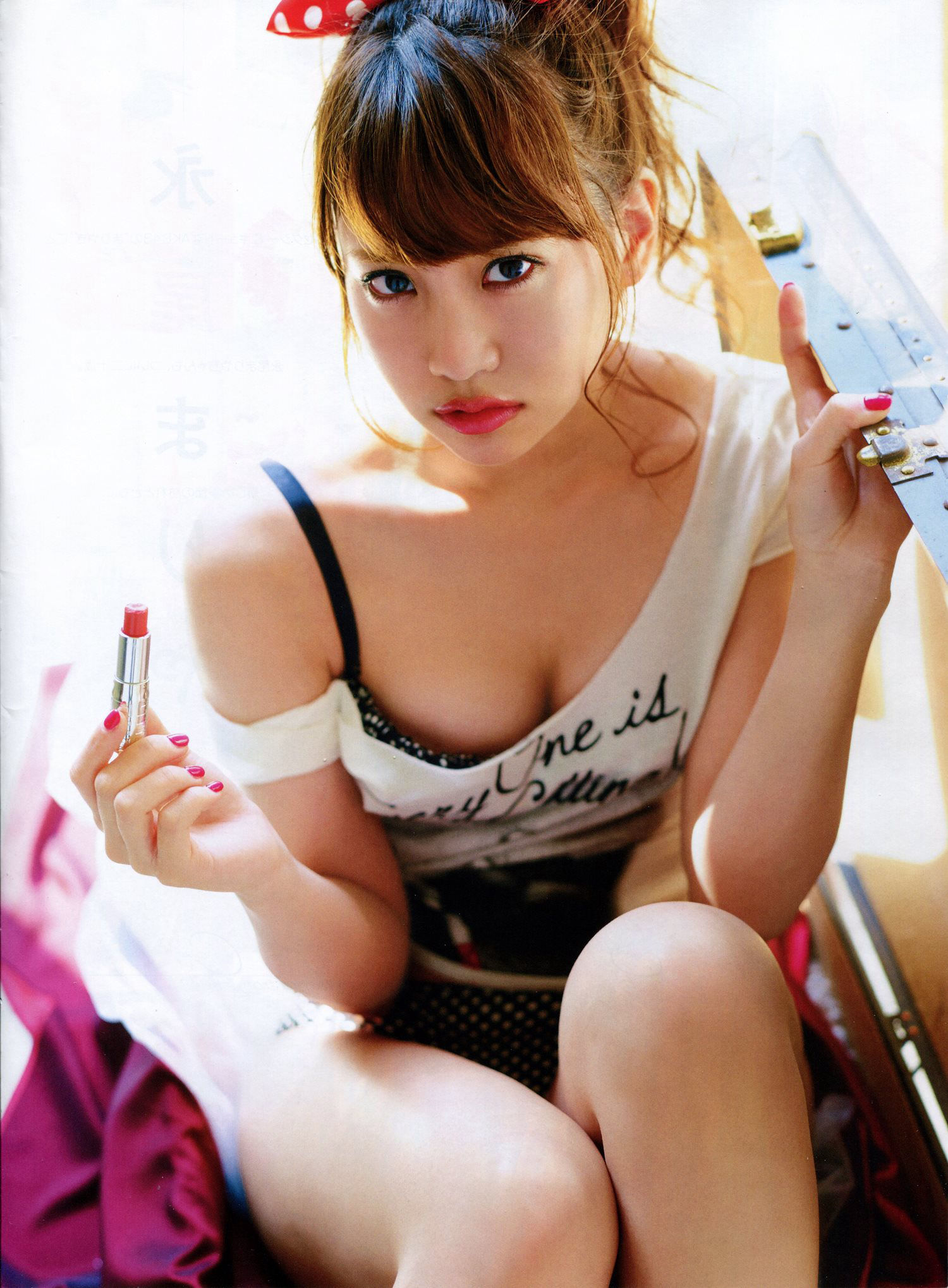 2014年05月号 渡辺美優紀 永尾まりや 吉田朱里-图2