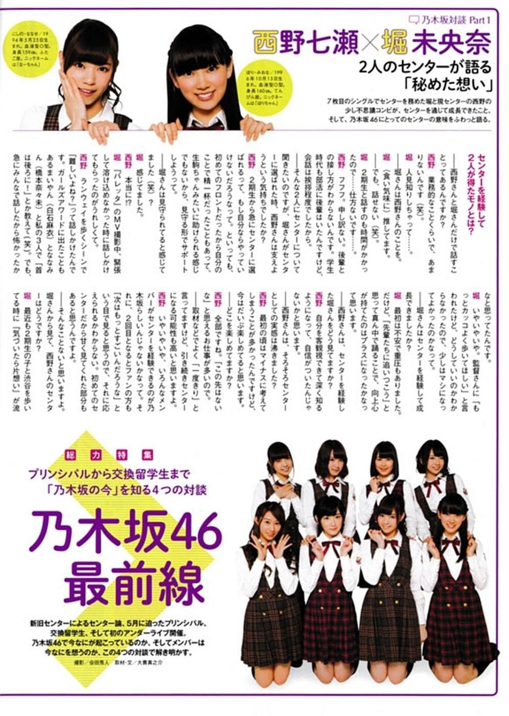 2014年06月号 川荣李奈 古畑奈和 岸野里香-图39