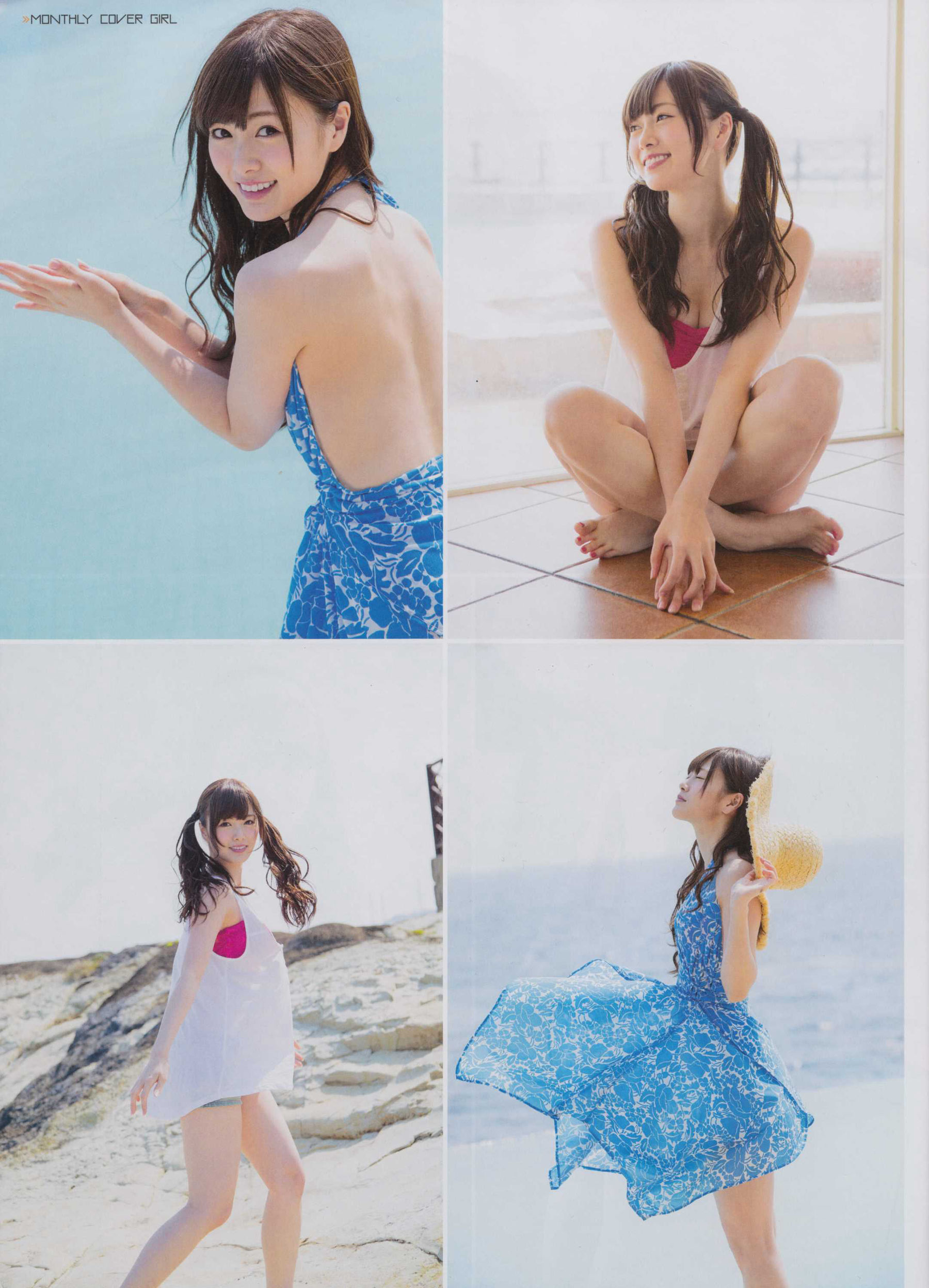 2014年06月号 川荣李奈 古畑奈和 岸野里香-图45