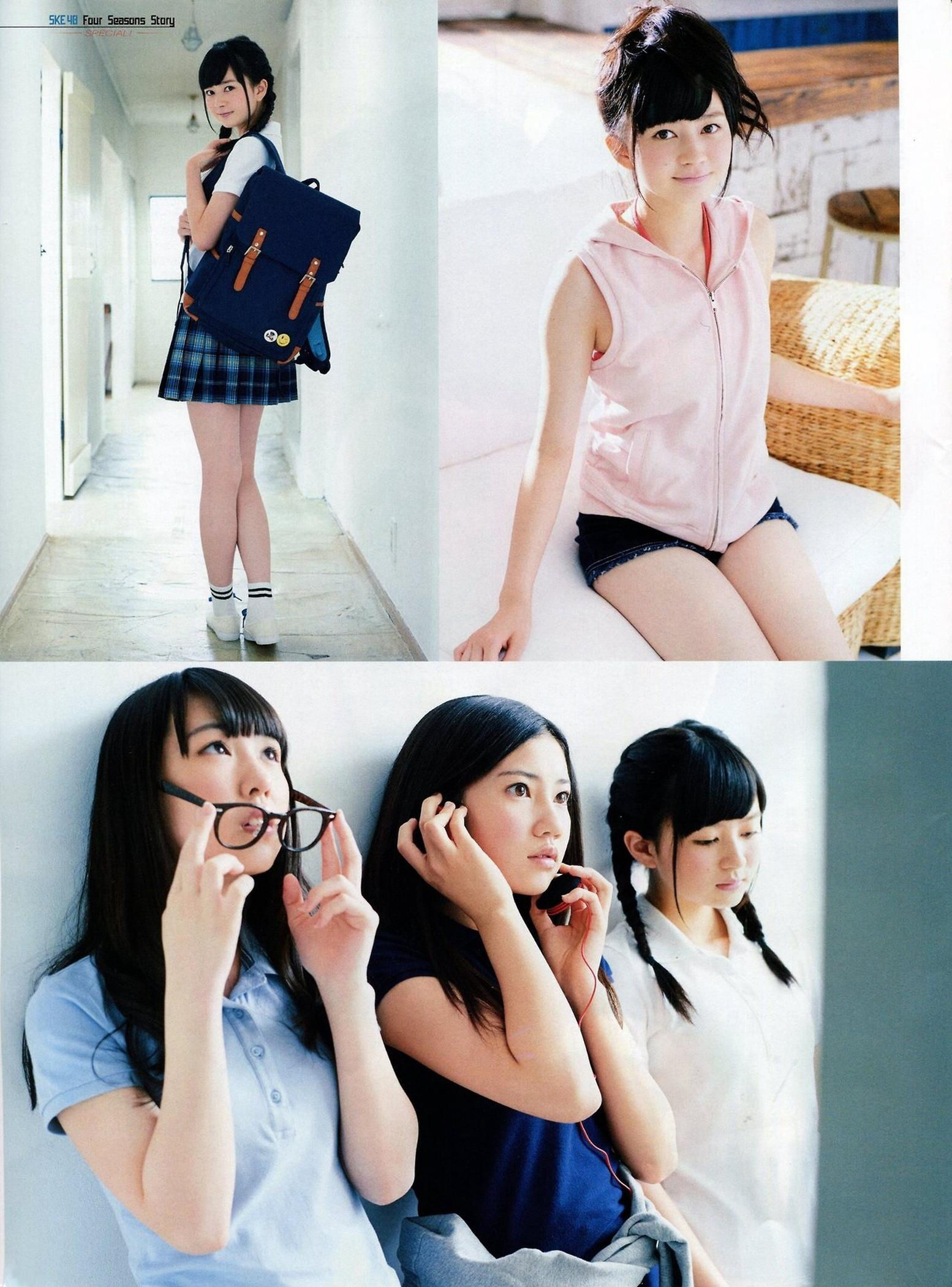 2014年09月号 松井玲奈 木崎ゆりあ SKE48-图16