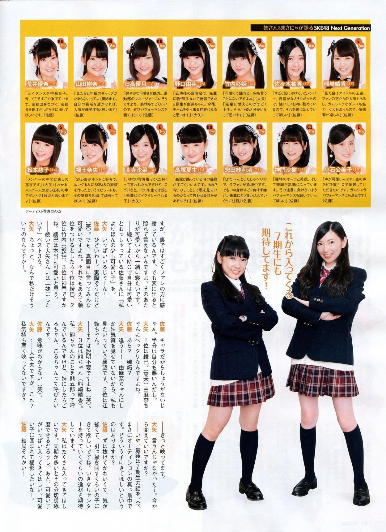 2014年10月号 吉田朱里 白间美瑠 乃木坂46-图17