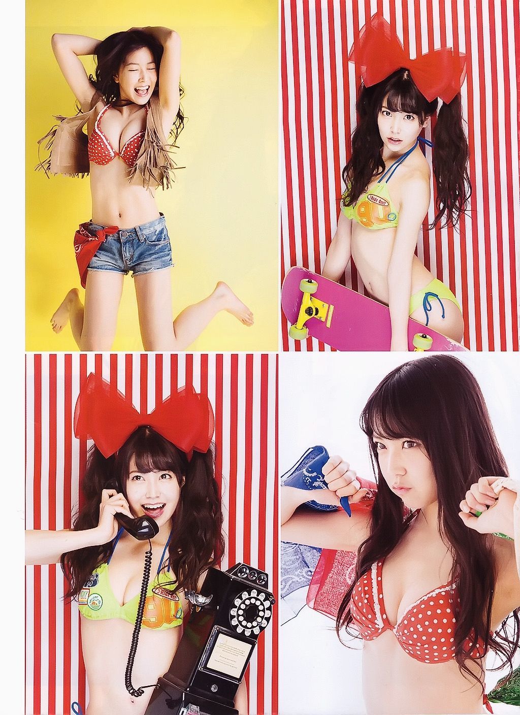 2015.05 山本彩 川栄李奈 白間美瑠 古畑奈和 矢吹奈子×田中美久 中元日芽香×斎藤ちはる-图15