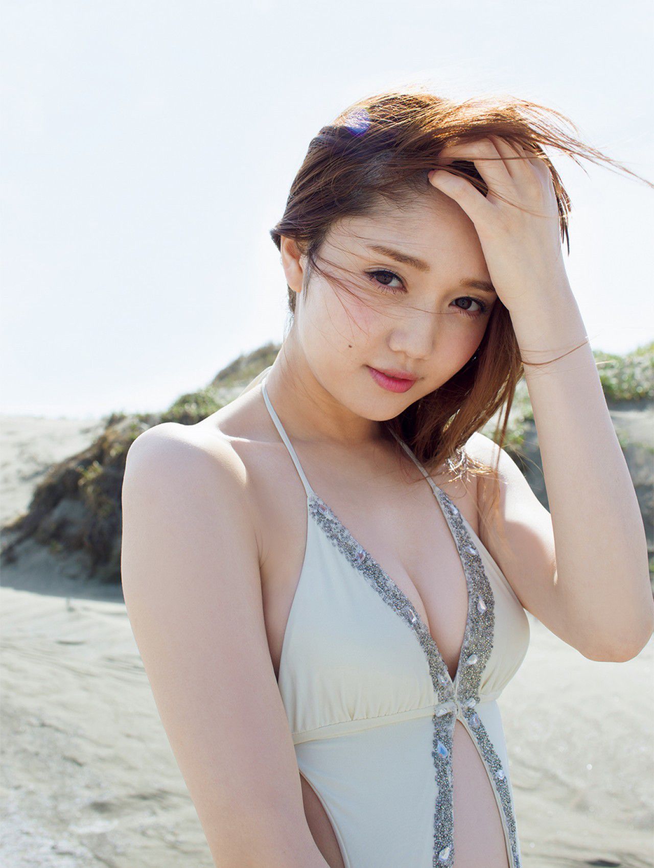 2018.09.21 松川菜々花 人気モテ?ルと水着テ?ート キケンな二十歳の色香 (動画付き)-图4