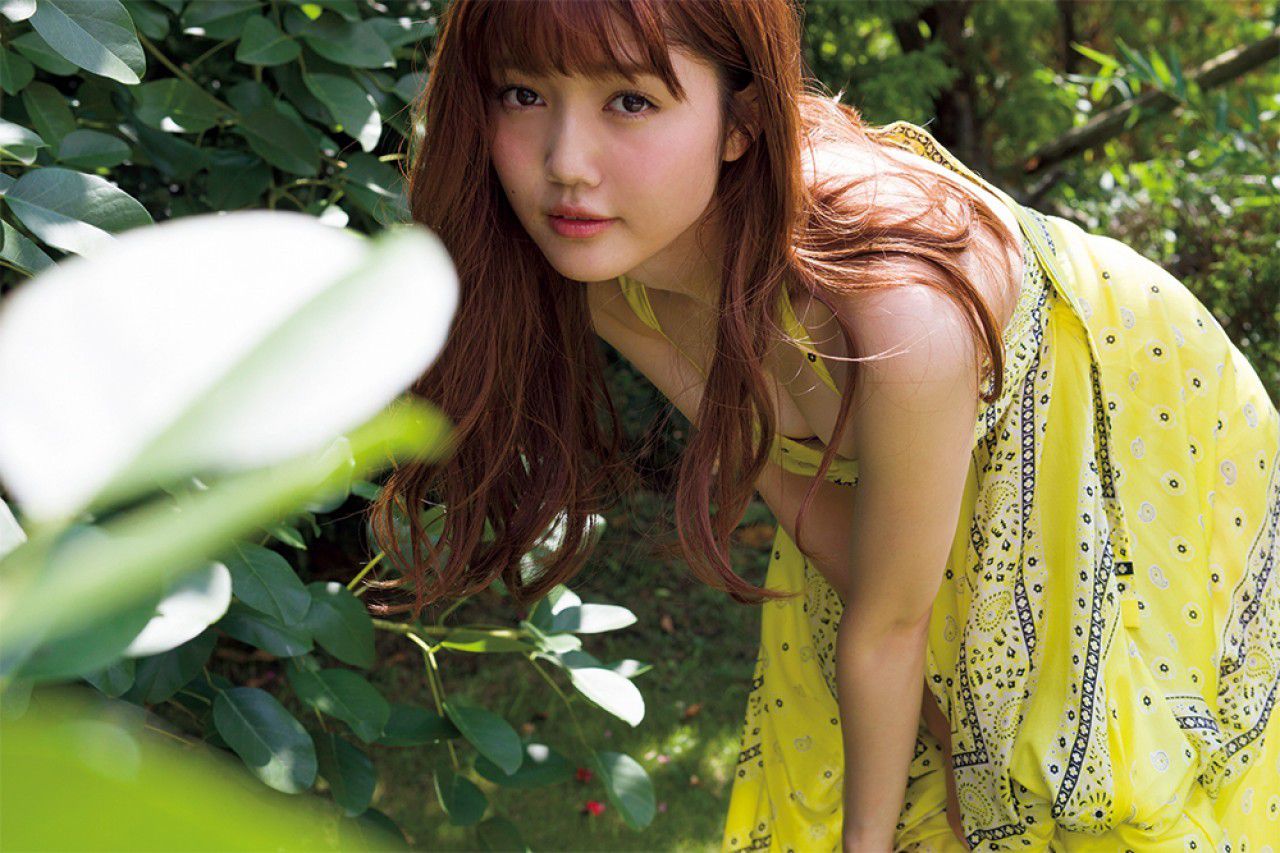 2018.09.21 松川菜々花 人気モテ?ルと水着テ?ート キケンな二十歳の色香 (動画付き)-图5