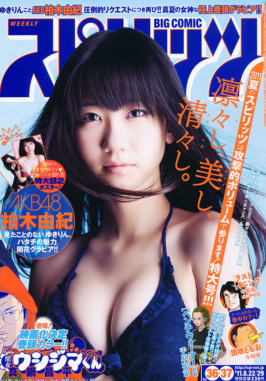 2011年No.36-37 柏木由紀-图0