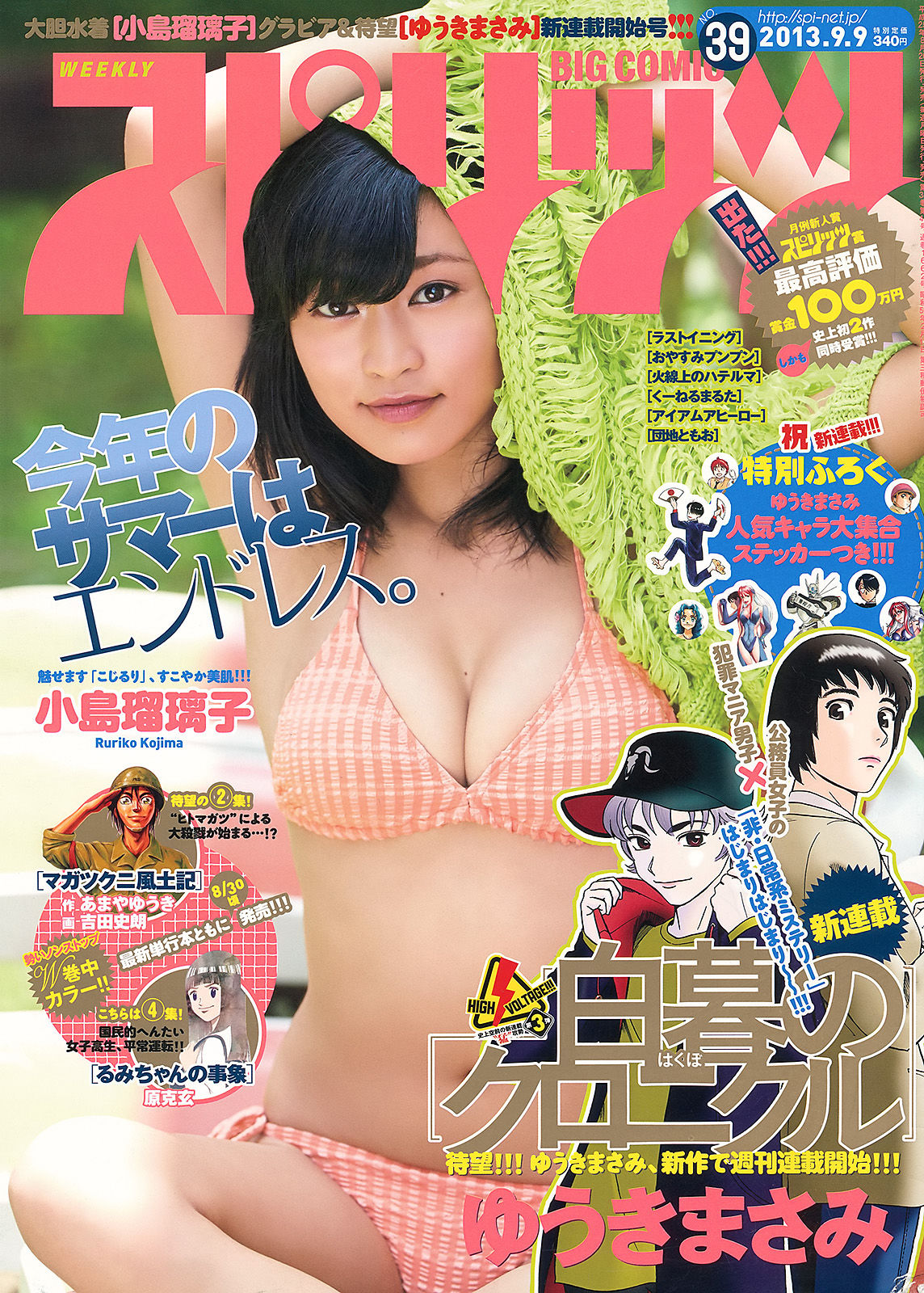 2013年No.39 小島瑠璃子-图0