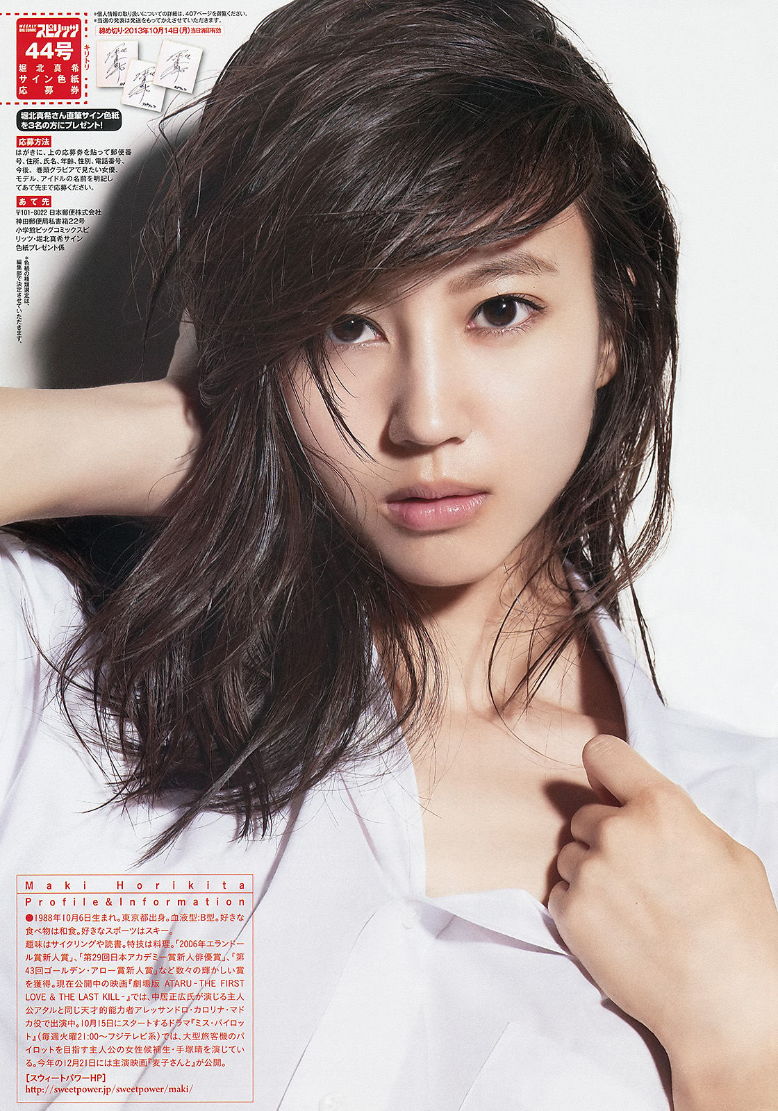 2013年No.44 堀北真希-图6