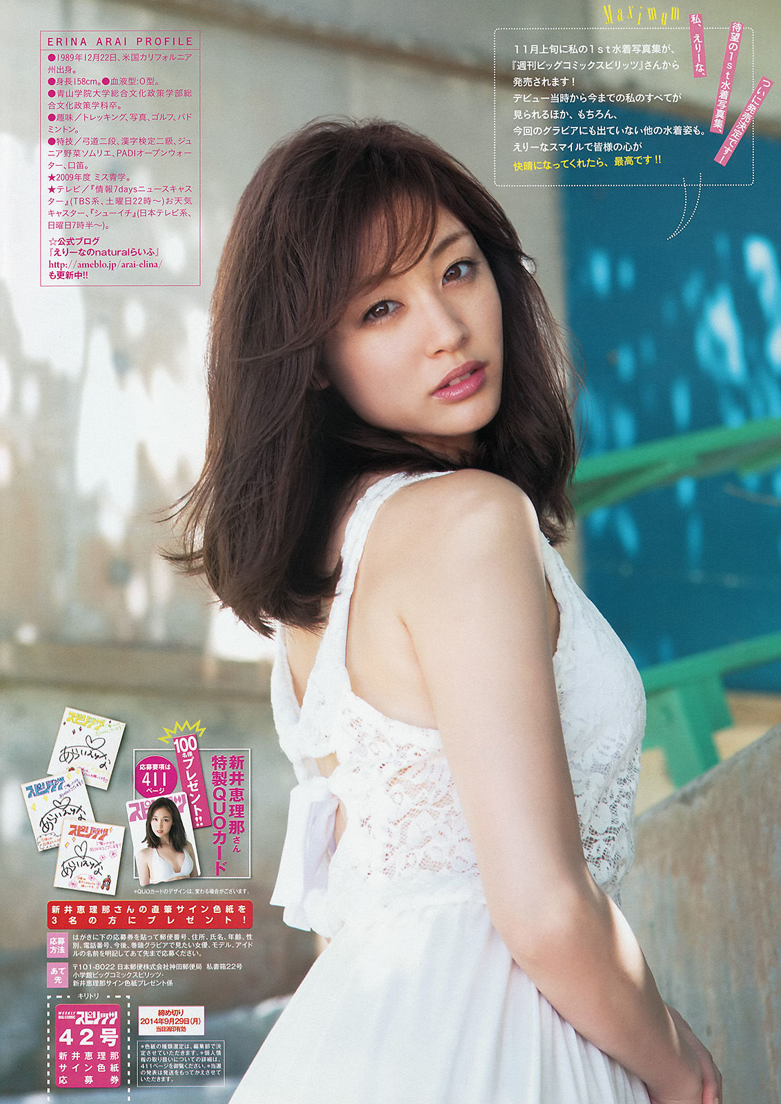 2014年No.42 新井恵理那-图6