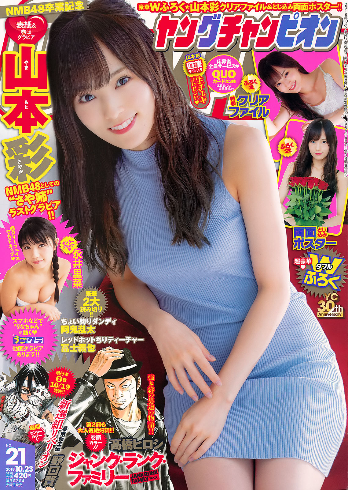 2018年No.21 山本彩 永井里菜-图0