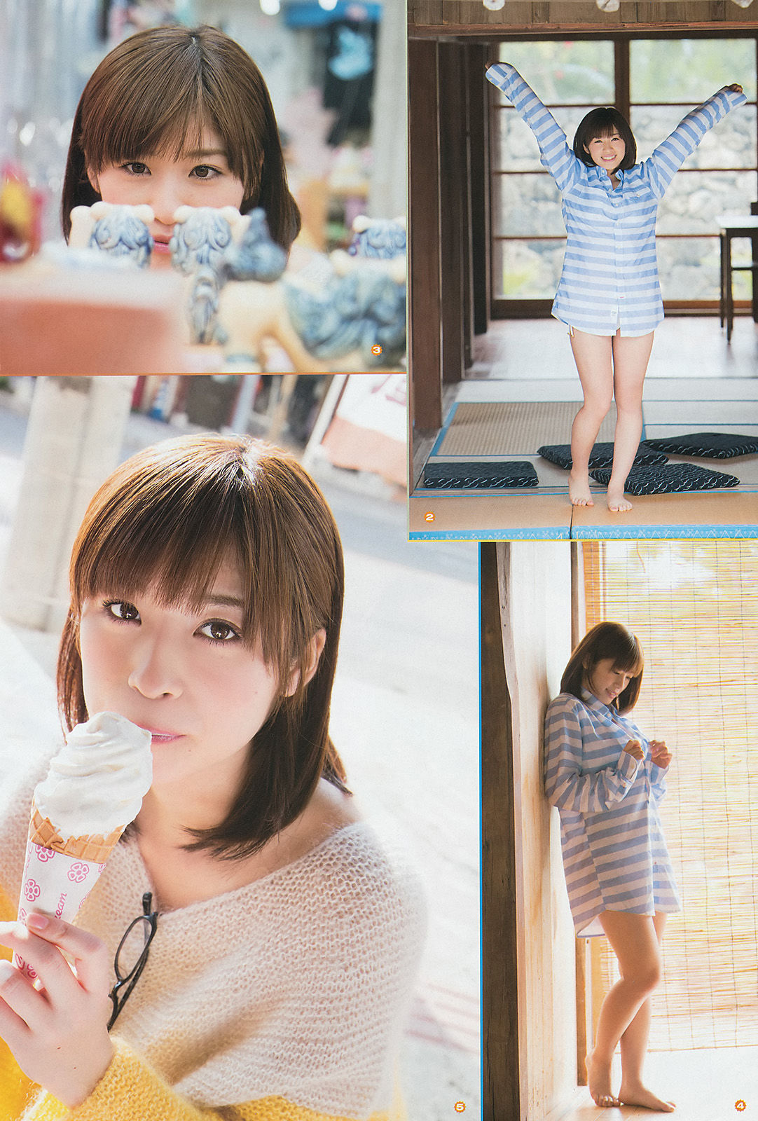 2014年No.01 仙石みなみ 山中知恵 白石アヤ 片岡沙耶-图3