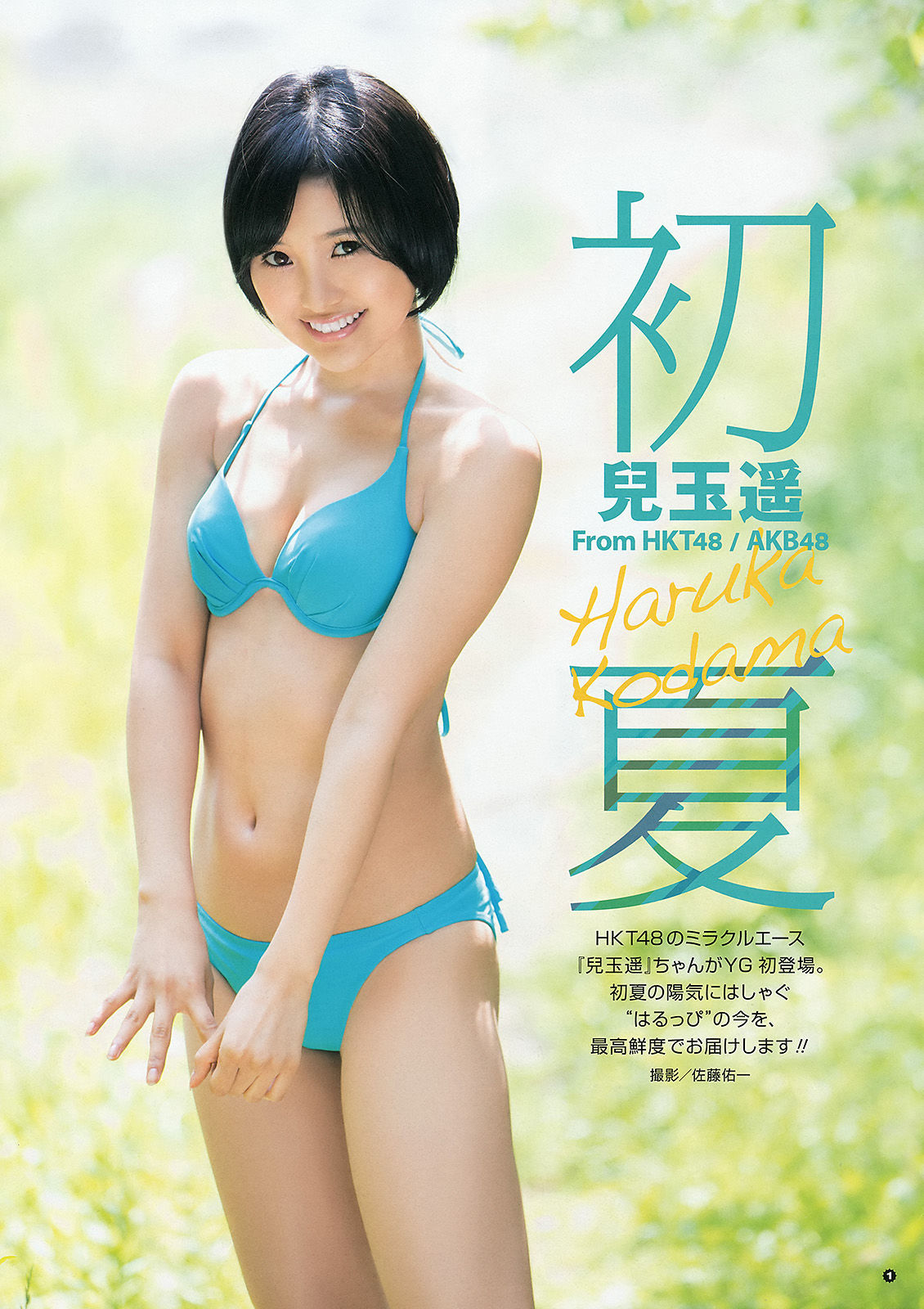 2015年No.12 兒玉遙 武田紗季-图1