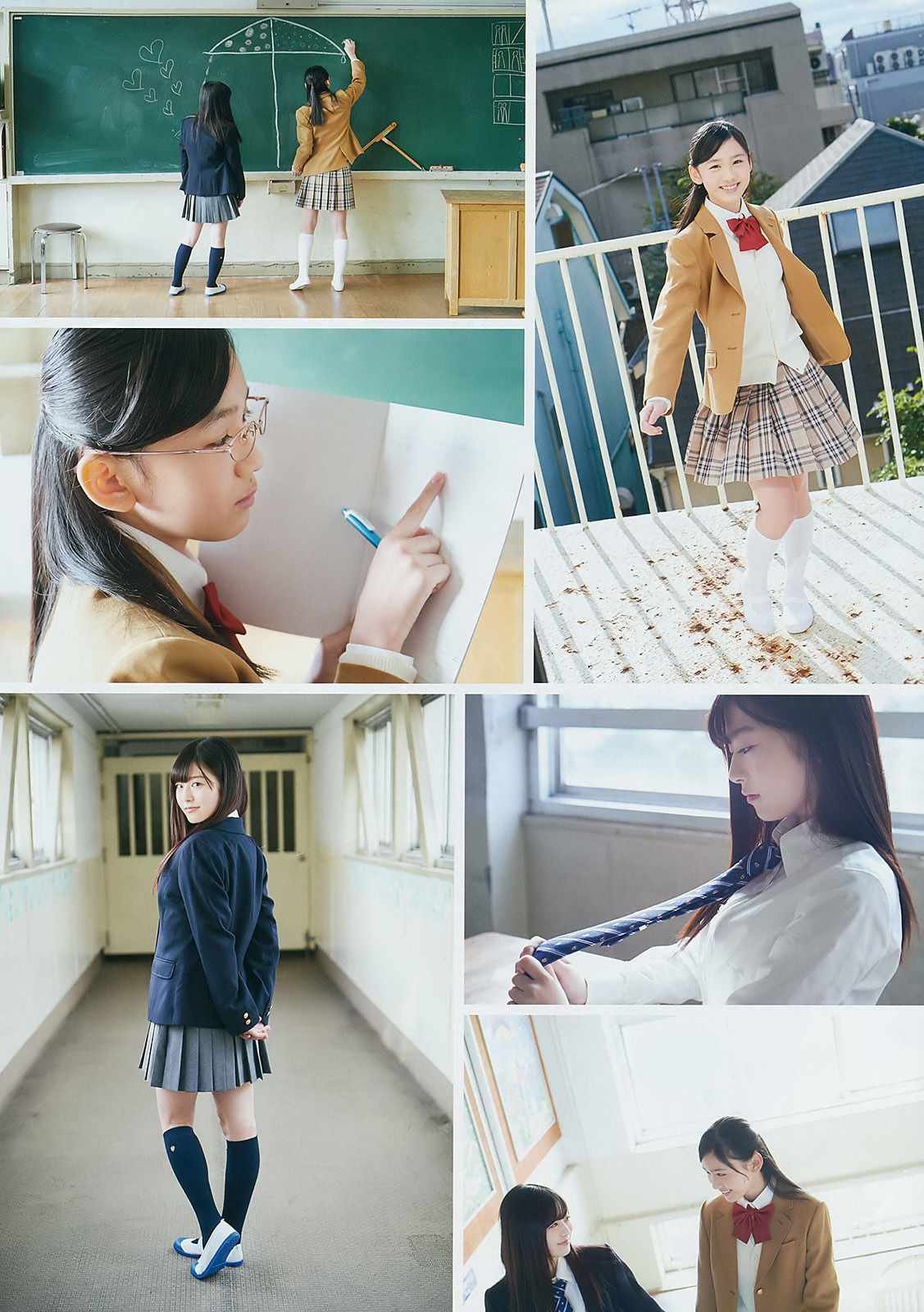 2017年No.03 朝長美桜 月足天音 荒巻美咲-图9