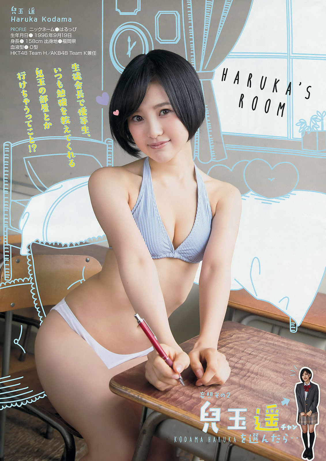 2015年No.21 朝長美桜 兒玉遙 松岡菜摘 斎藤ちはる-图5