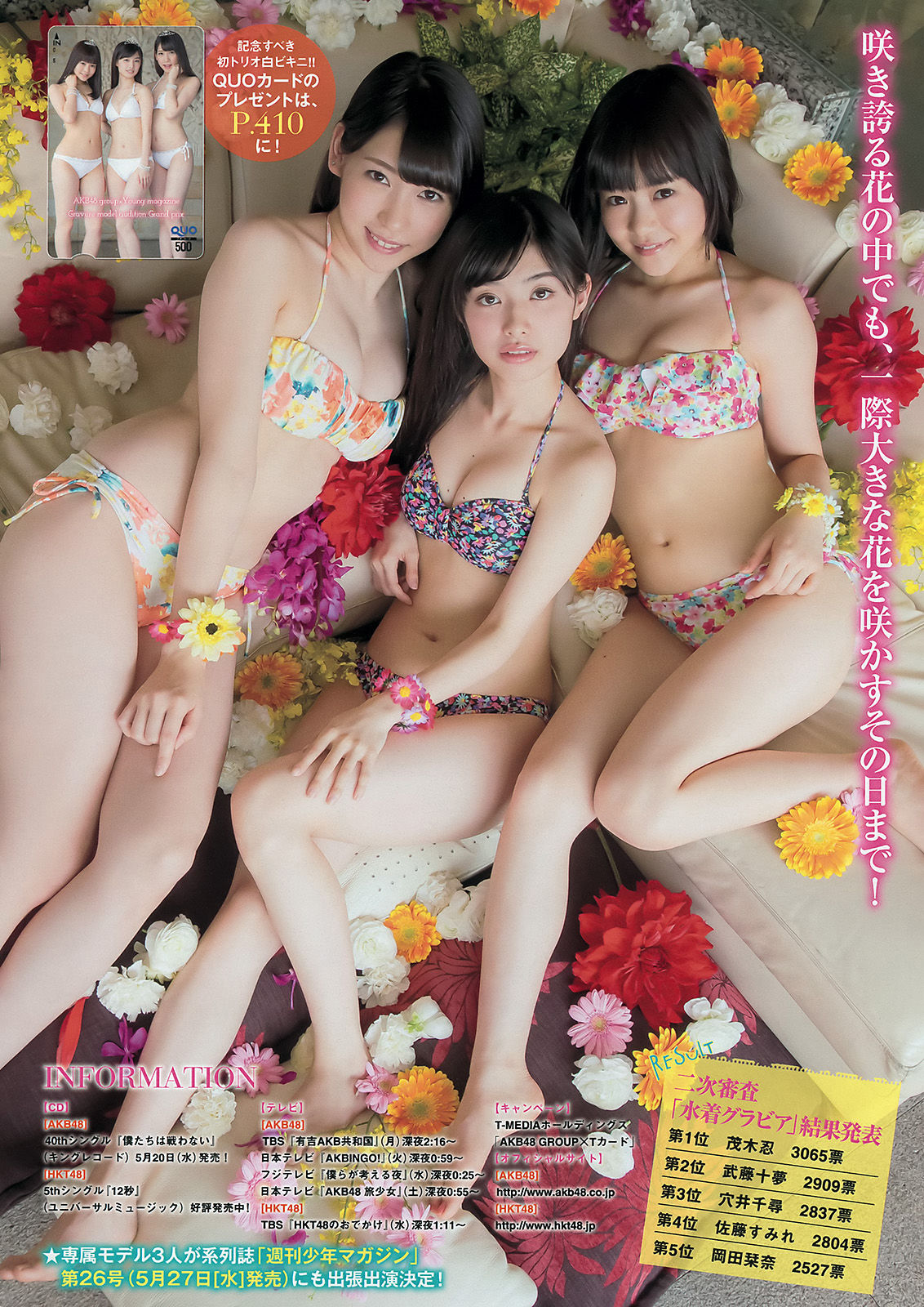 2015年No.25 武藤十夢 茂木忍 穴井千尋 真野恵里菜 染谷有香-图6