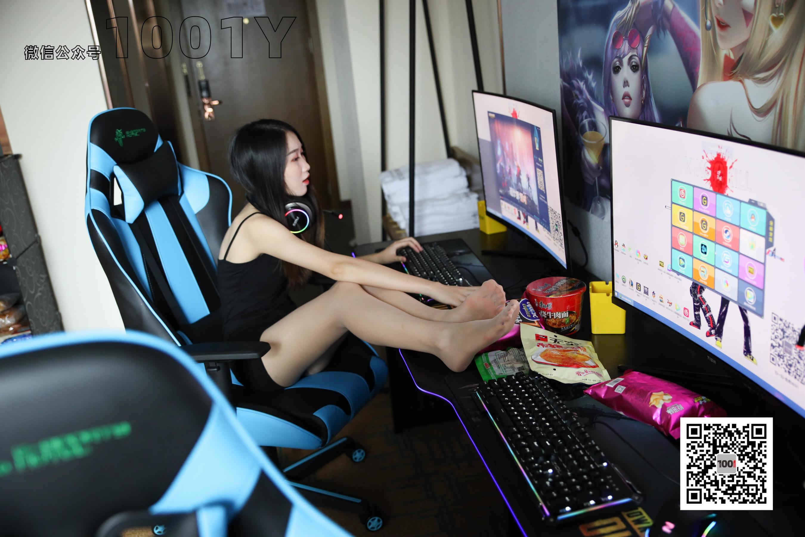 模特：腿腿 《网瘾少女1》-图36