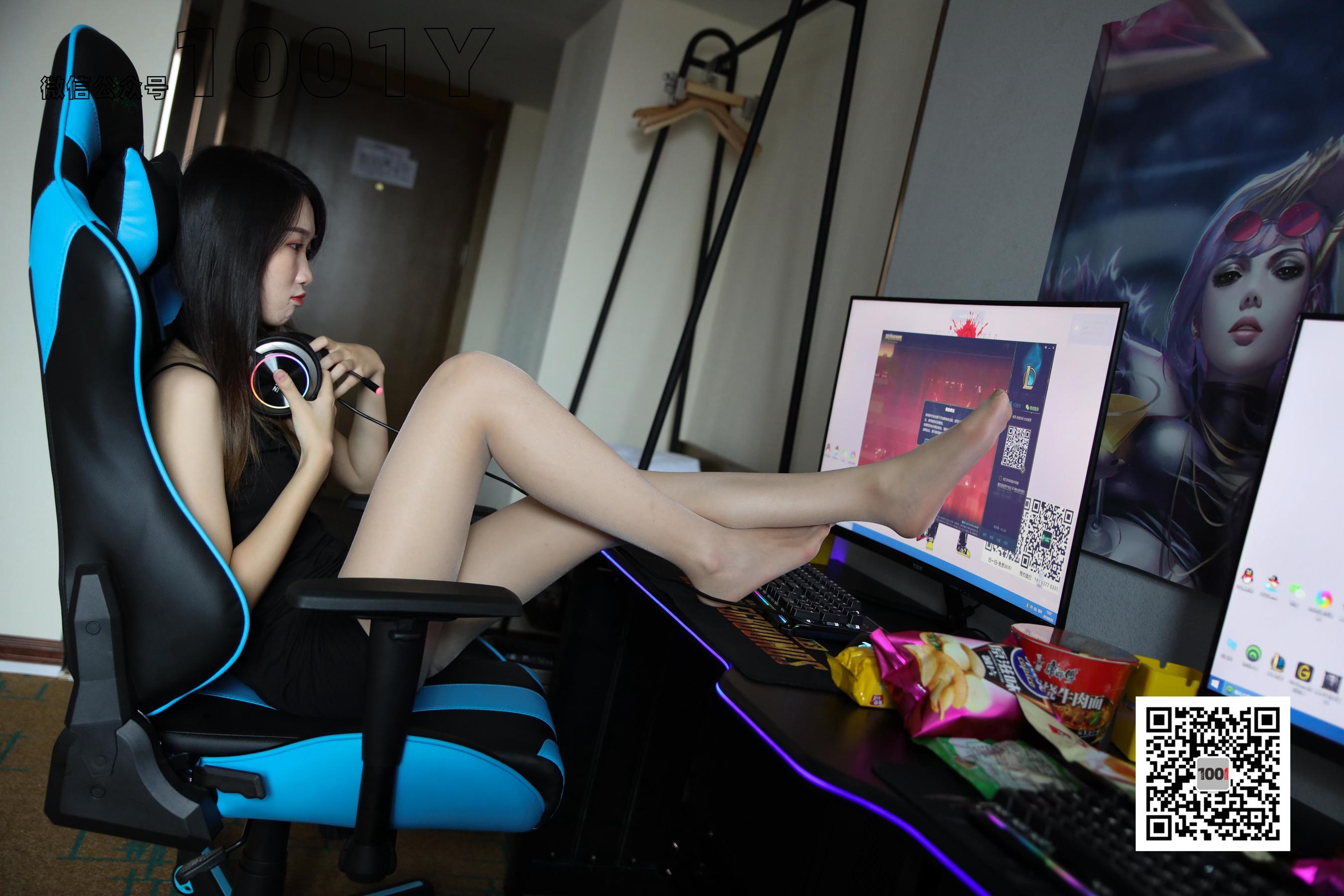 模特：腿腿 《网瘾少女1》-图41