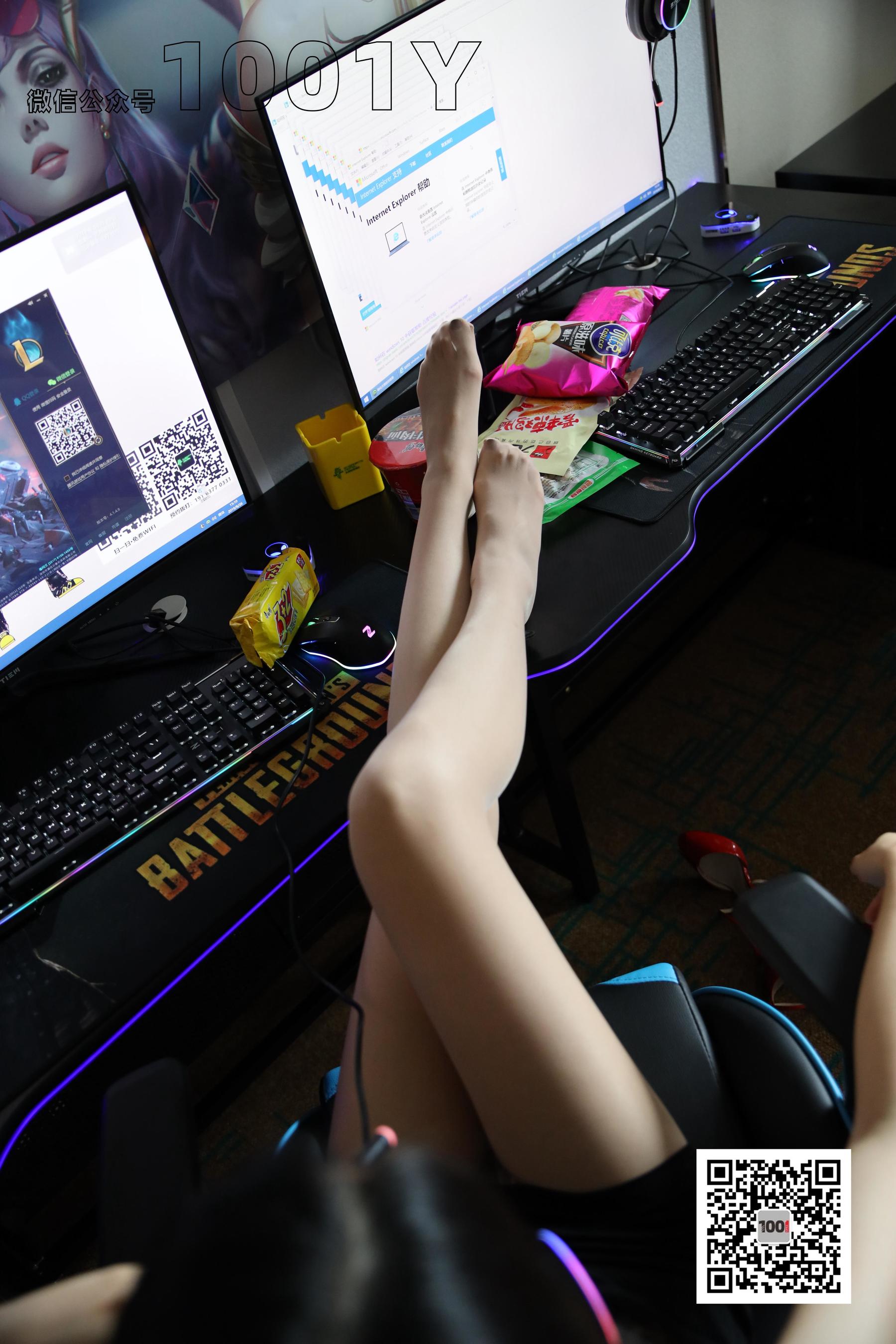 模特：腿腿 《网瘾少女1》-图50