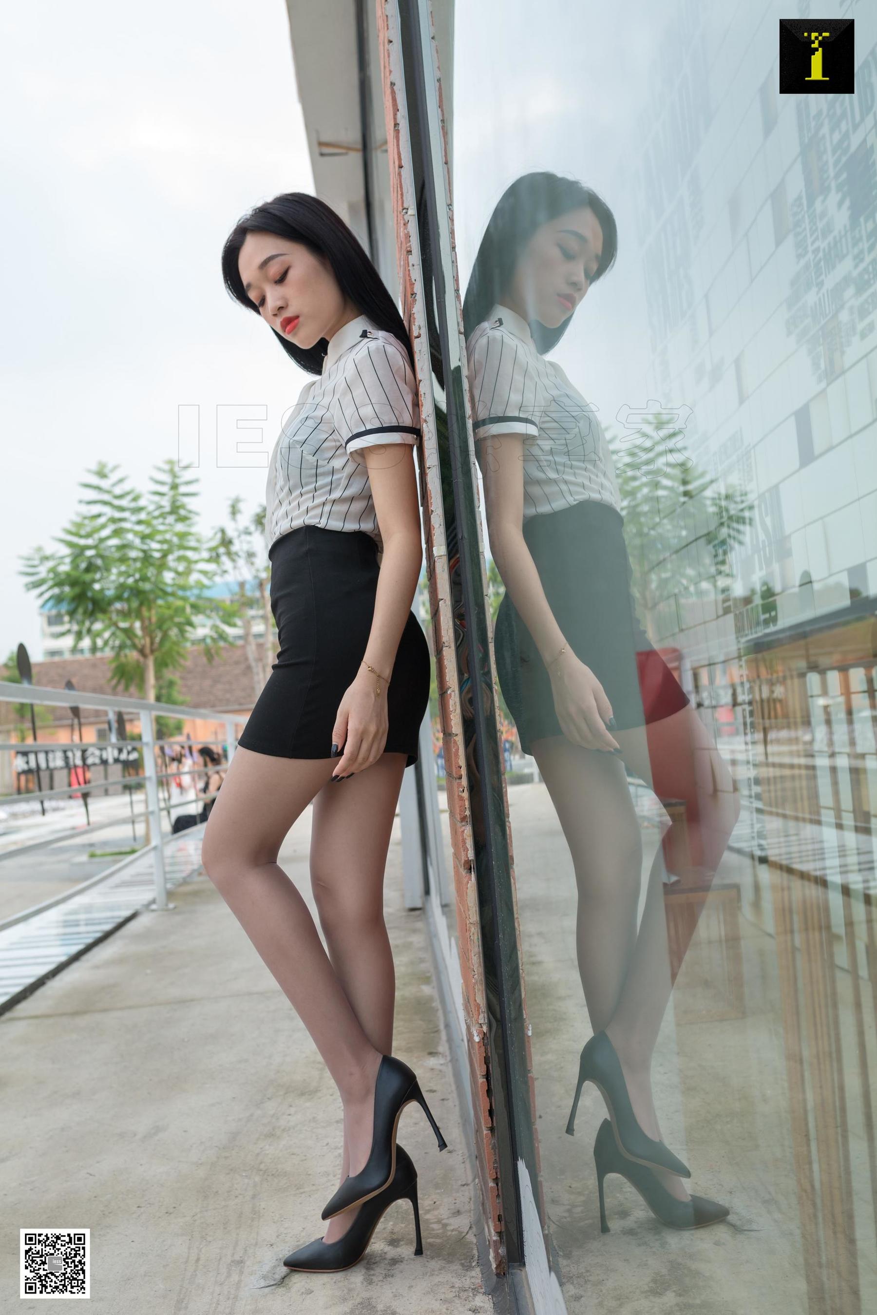 模特：可乐 《偶遇白领街拍》-图58