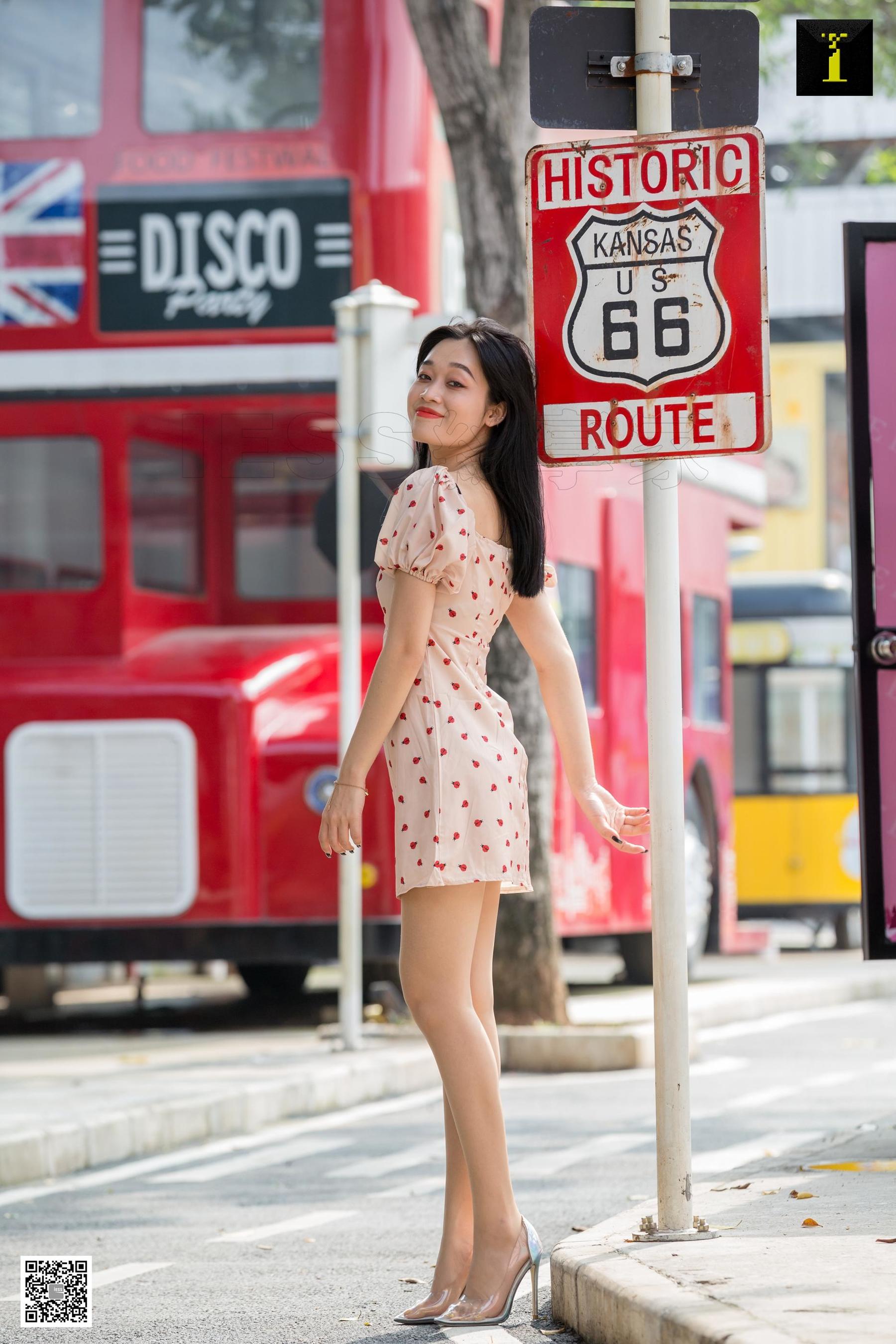 模特：可乐 《少女感街拍》-图32