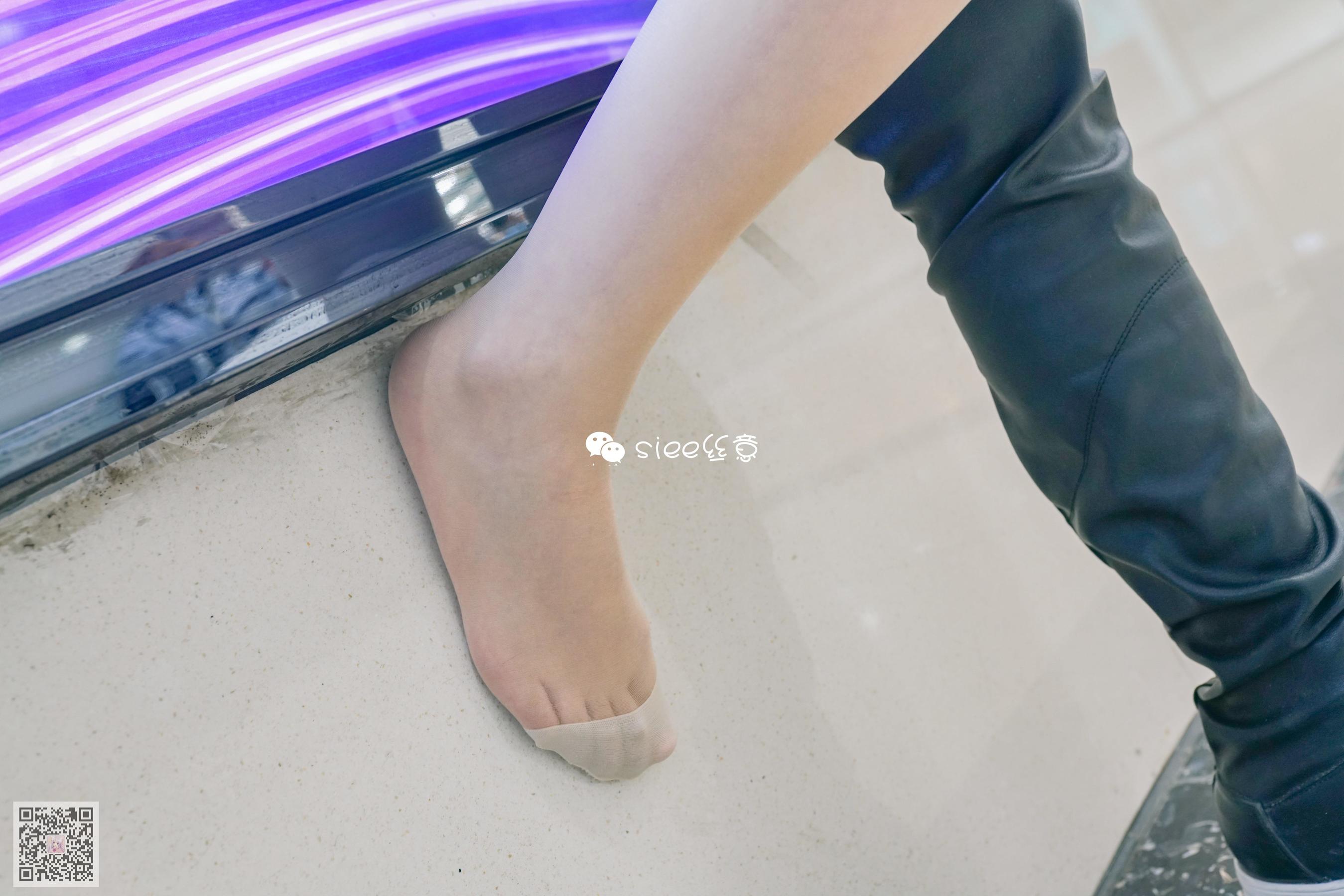 婷婷 长筒靴配肤色絲，小性感-图18