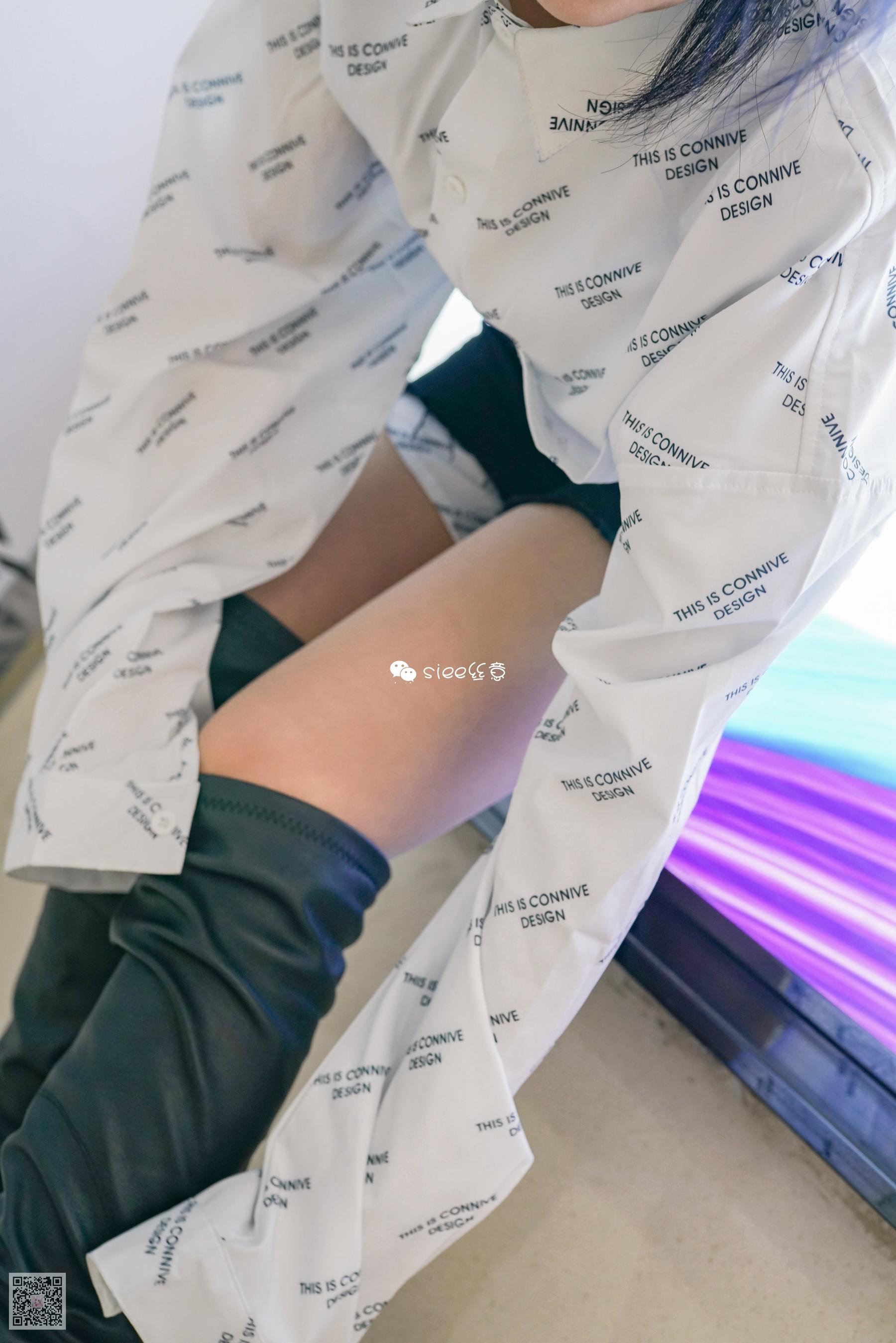 婷婷 长筒靴配肤色絲，小性感-图24