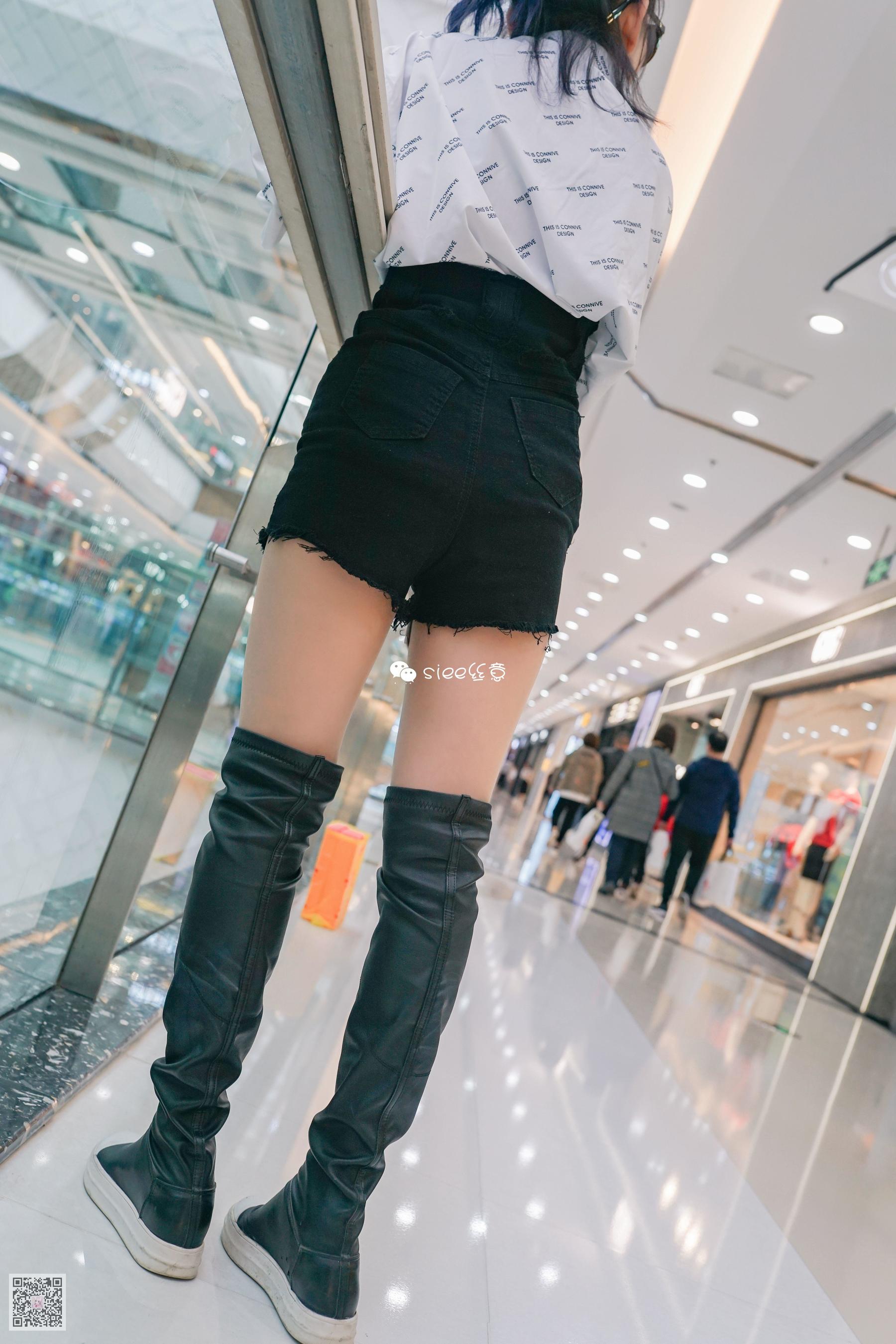 婷婷 长筒靴配肤色絲，小性感-图45