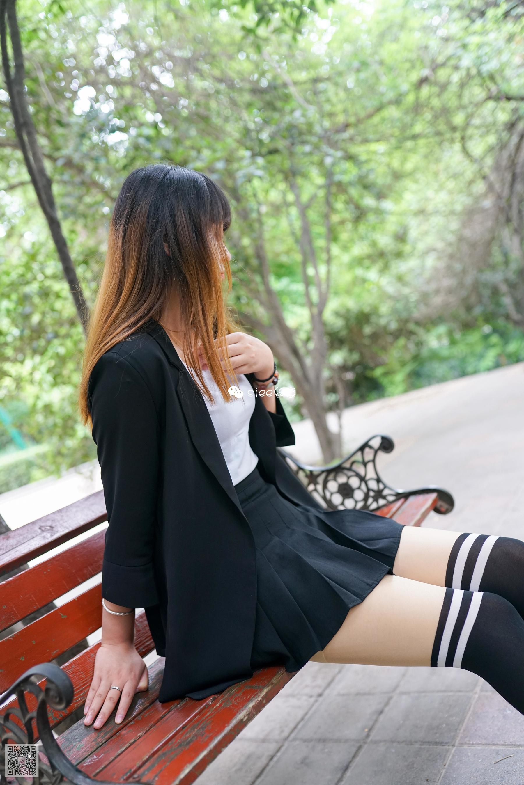 嫣然 走在晨光里的学妹-图6