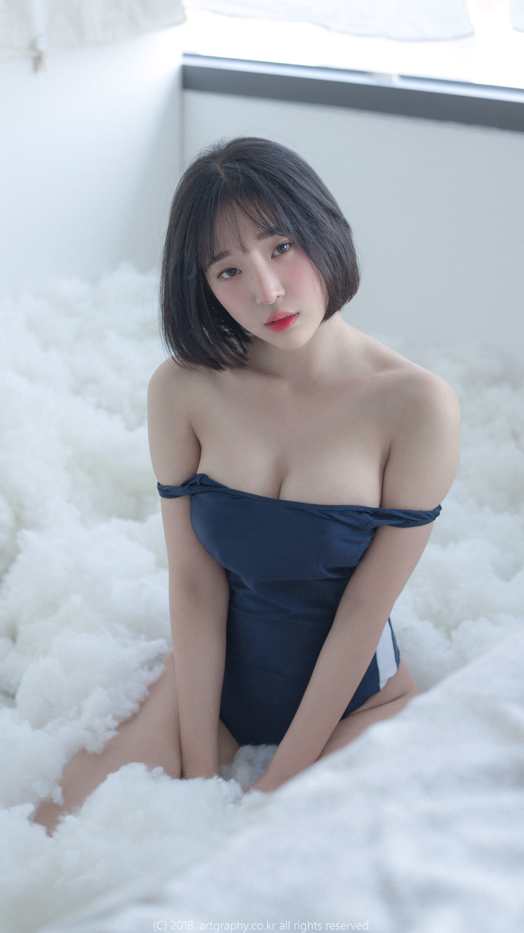 VOL.045 巨乳少女姜仁卿 - 死库水+阳台私拍-图9