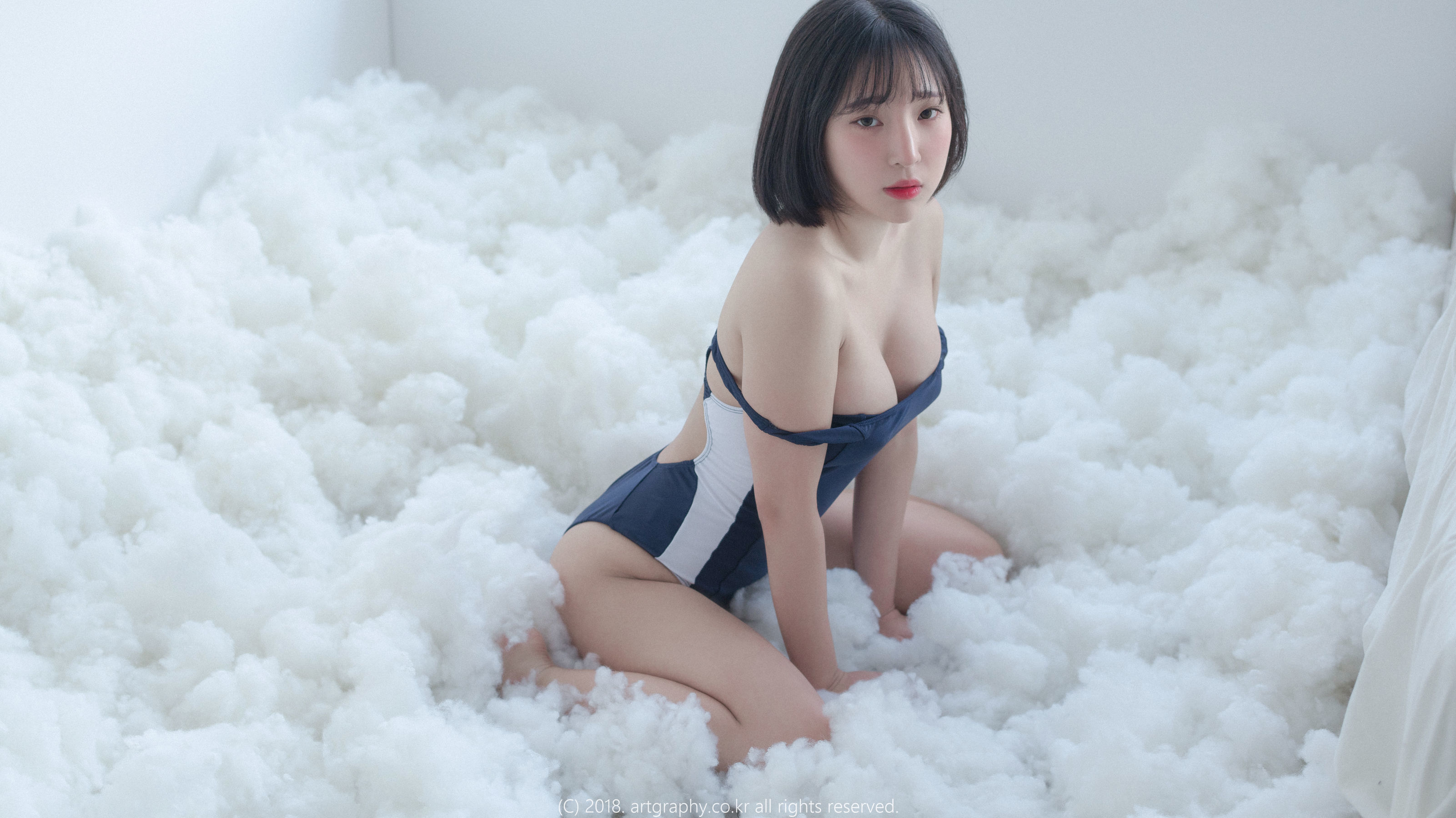 VOL.045 巨乳少女姜仁卿 - 死库水+阳台私拍-图10
