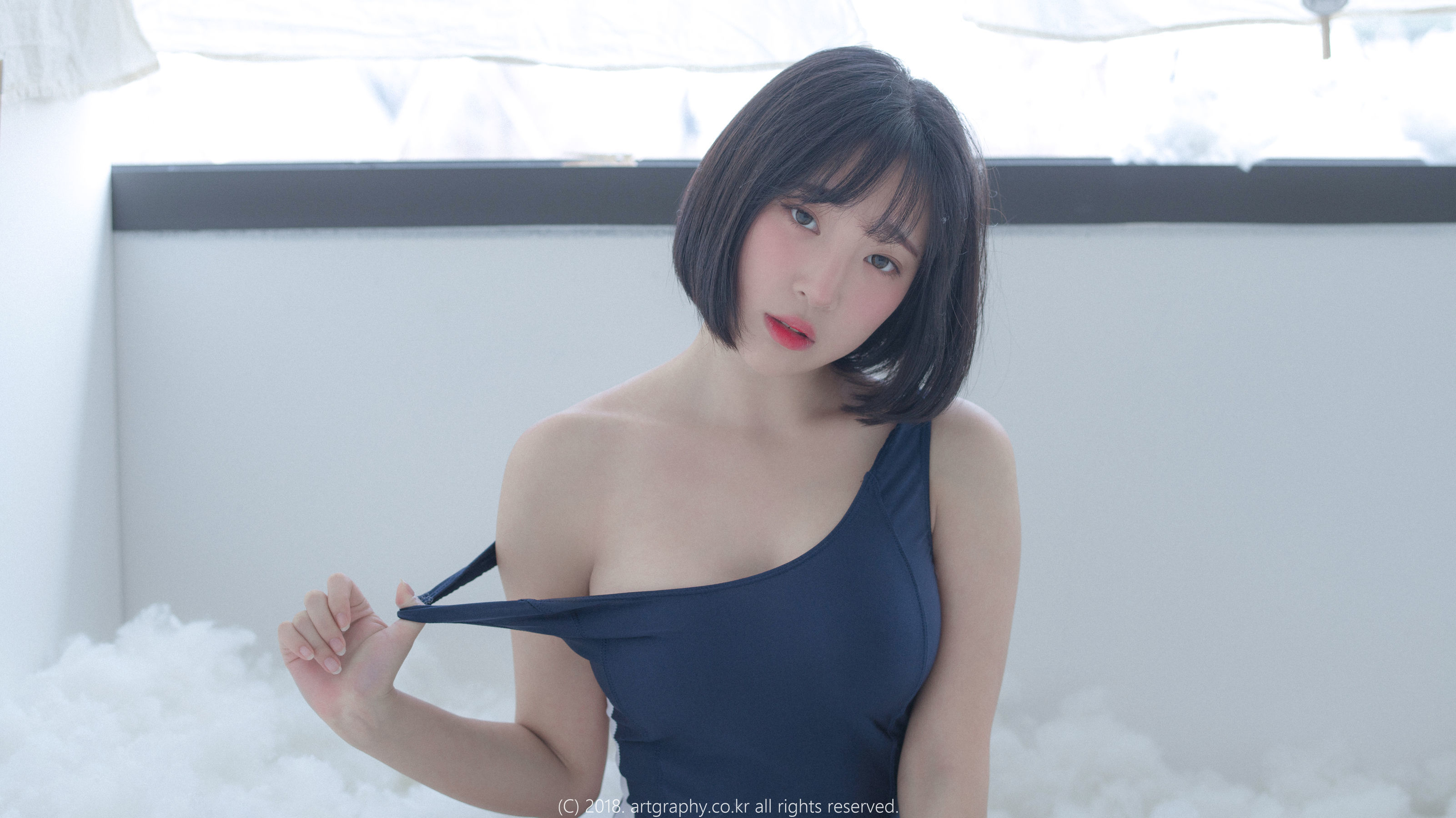 VOL.045 巨乳少女姜仁卿 - 死库水+阳台私拍-图5