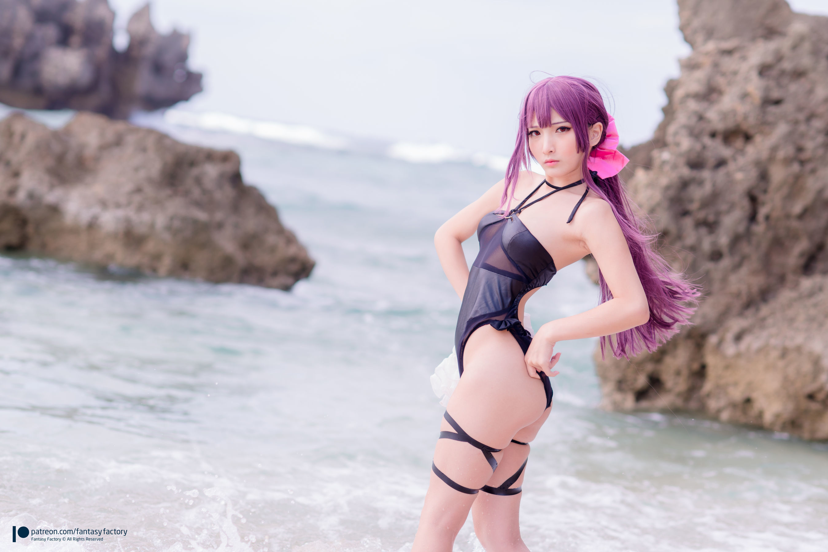 小丁Cosplay - 海滩风情-图9