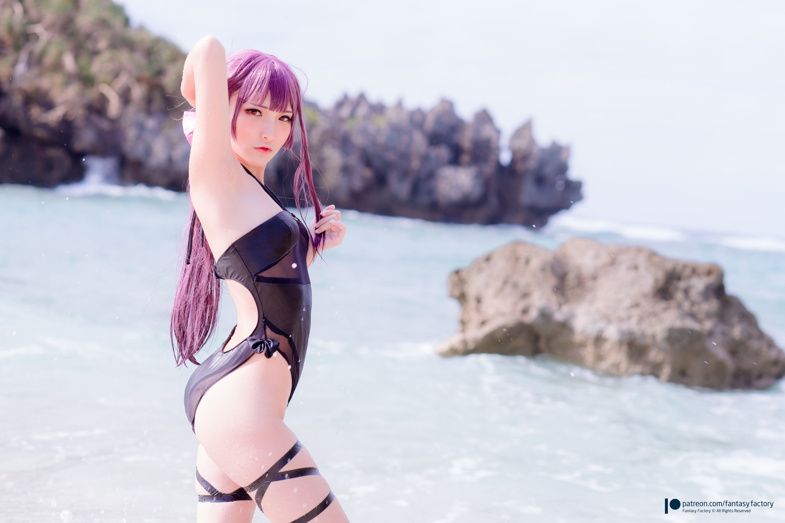 小丁Cosplay - 海滩风情-图16