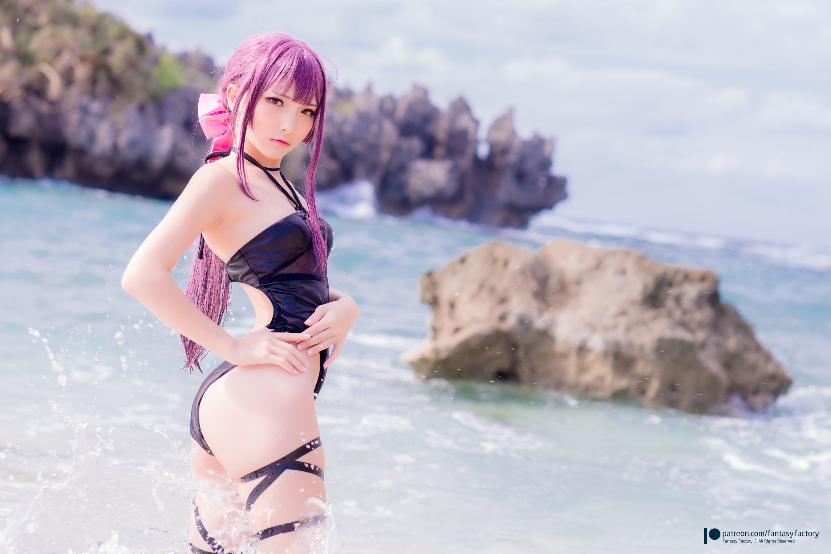 小丁Cosplay - 海滩风情-图17