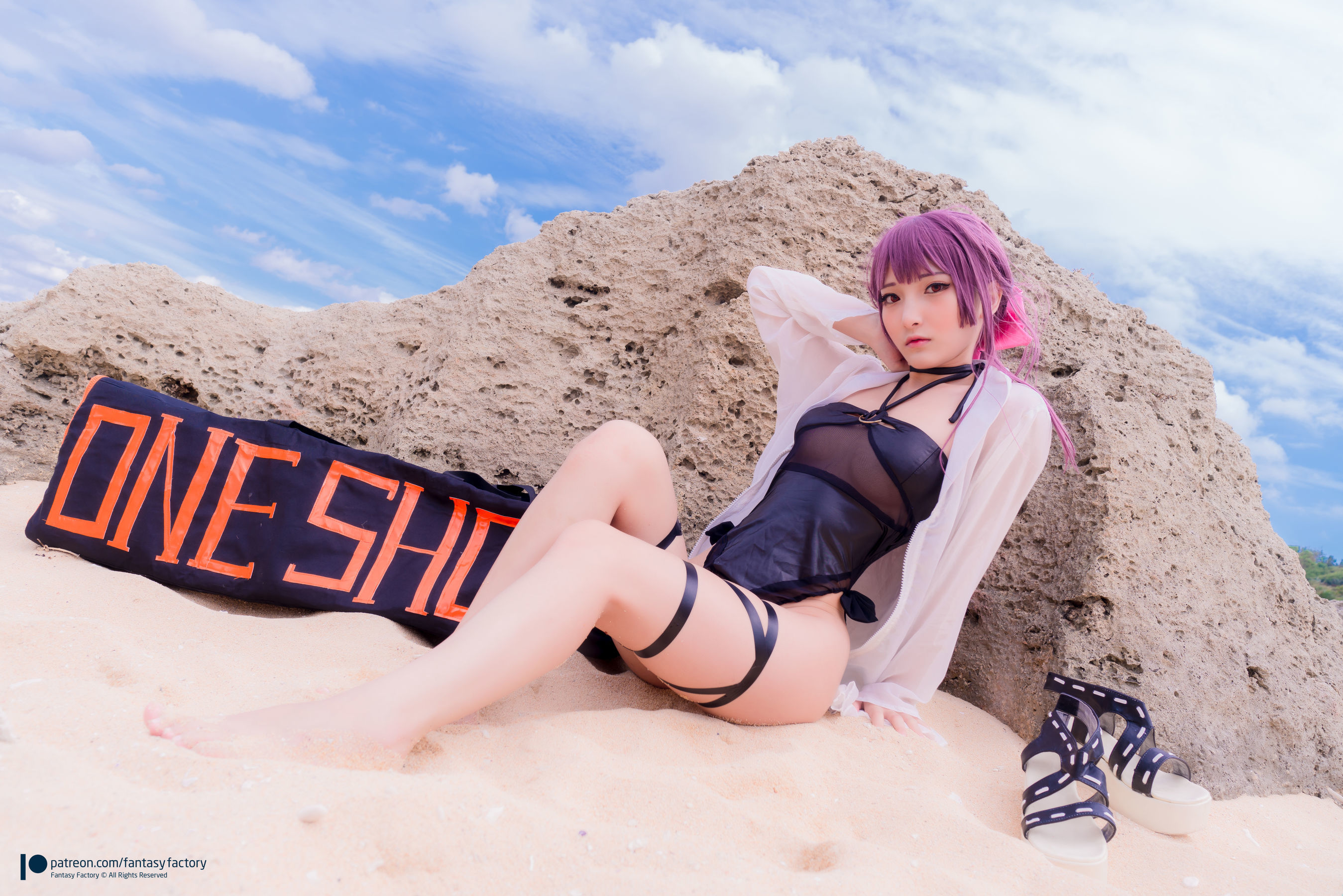 小丁Cosplay - 海滩风情-图21