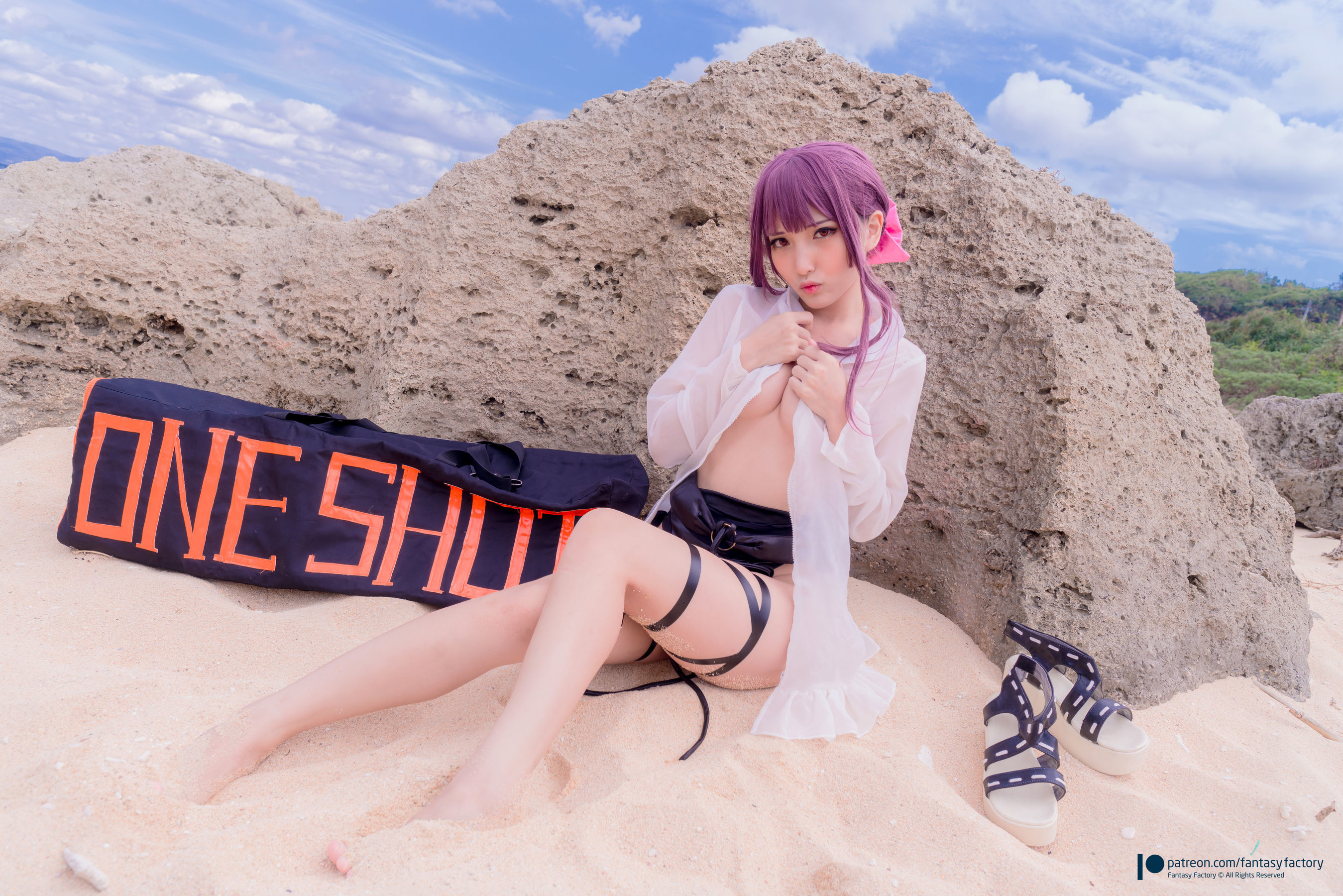 小丁Cosplay - 海滩风情-图22