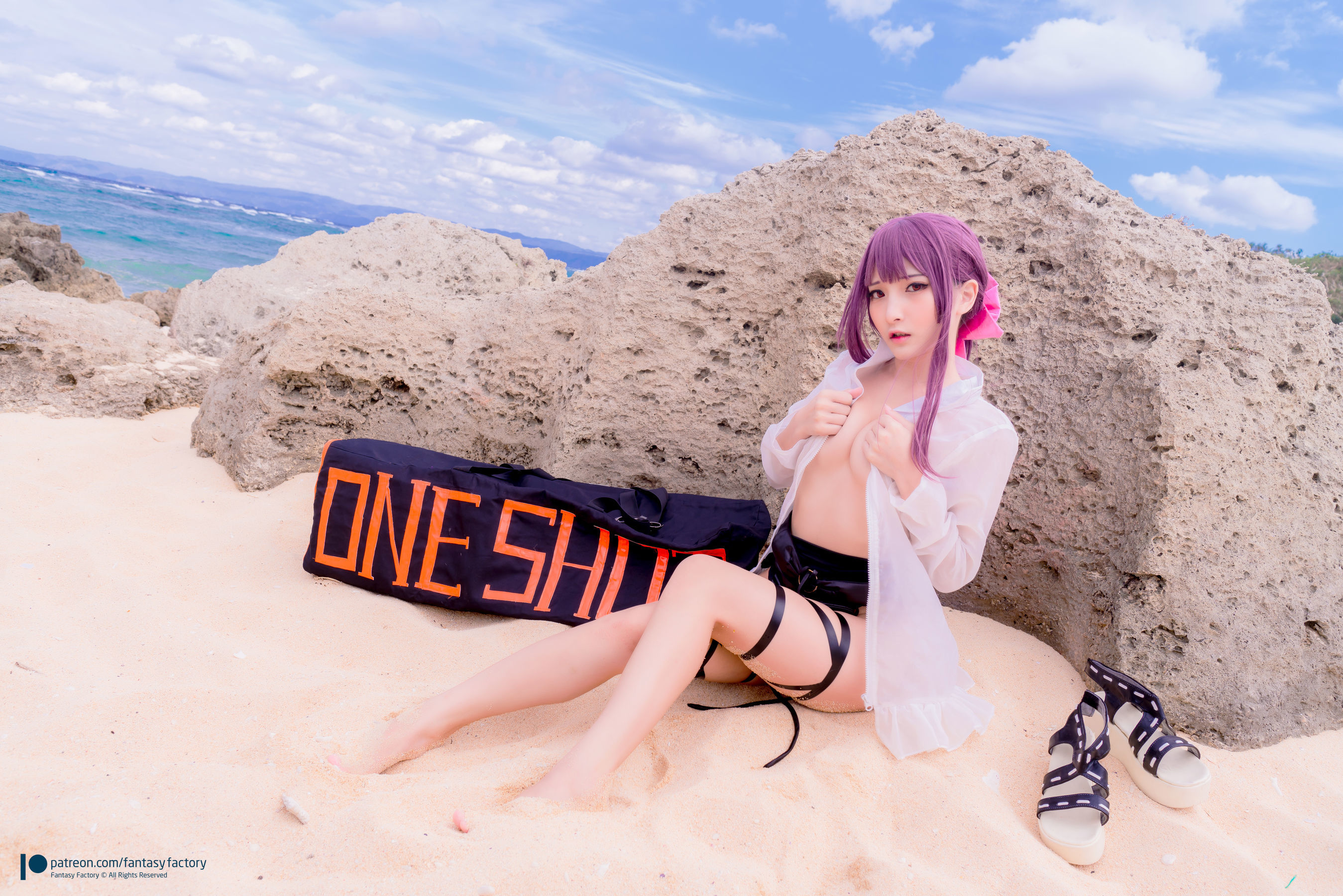 小丁Cosplay - 海滩风情-图23