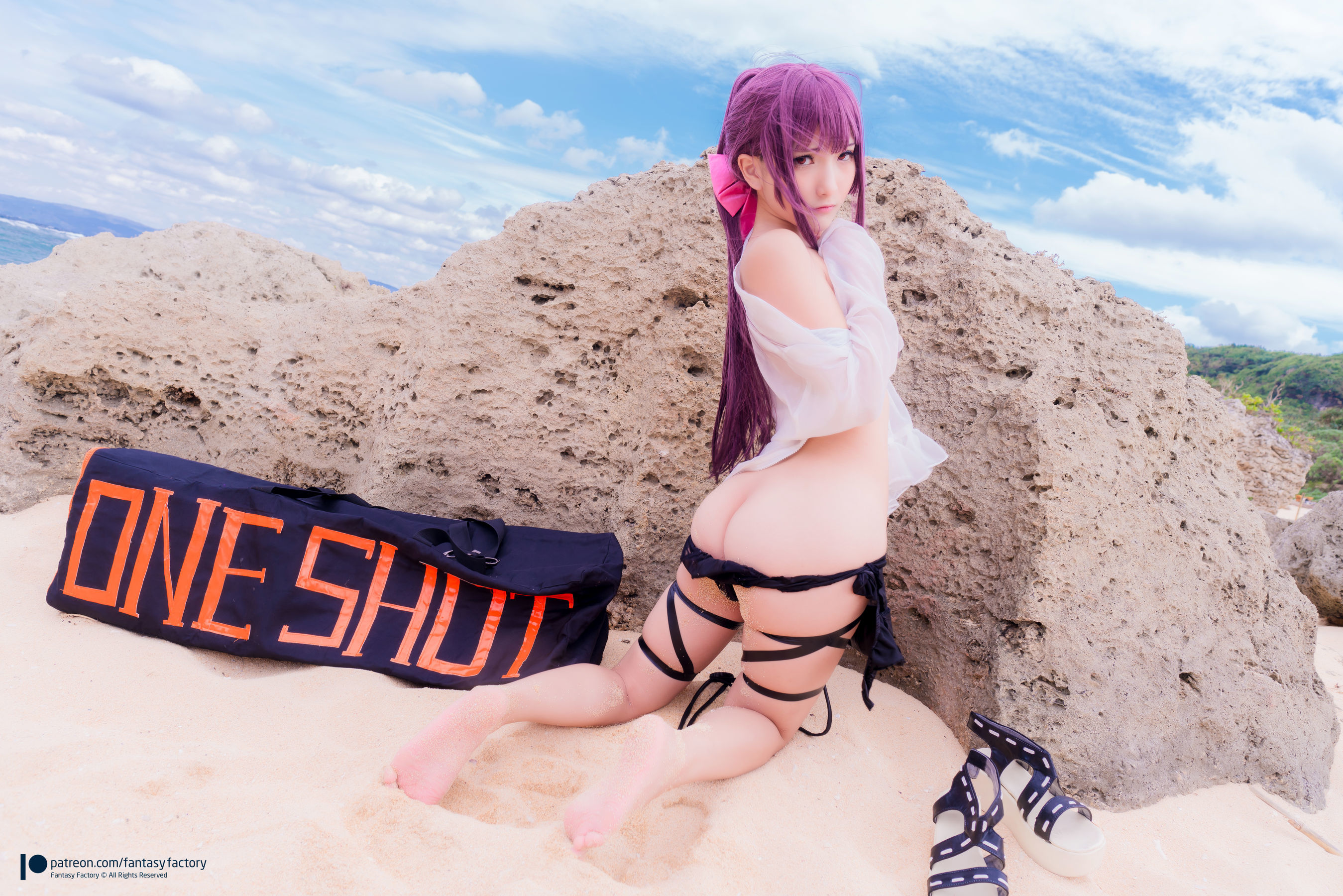 小丁Cosplay - 海滩风情-图24