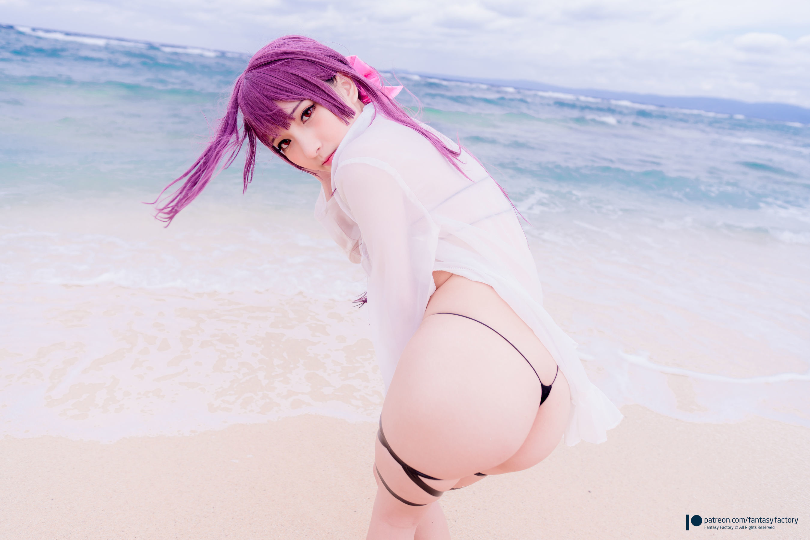 小丁Cosplay - 海滩风情-图29