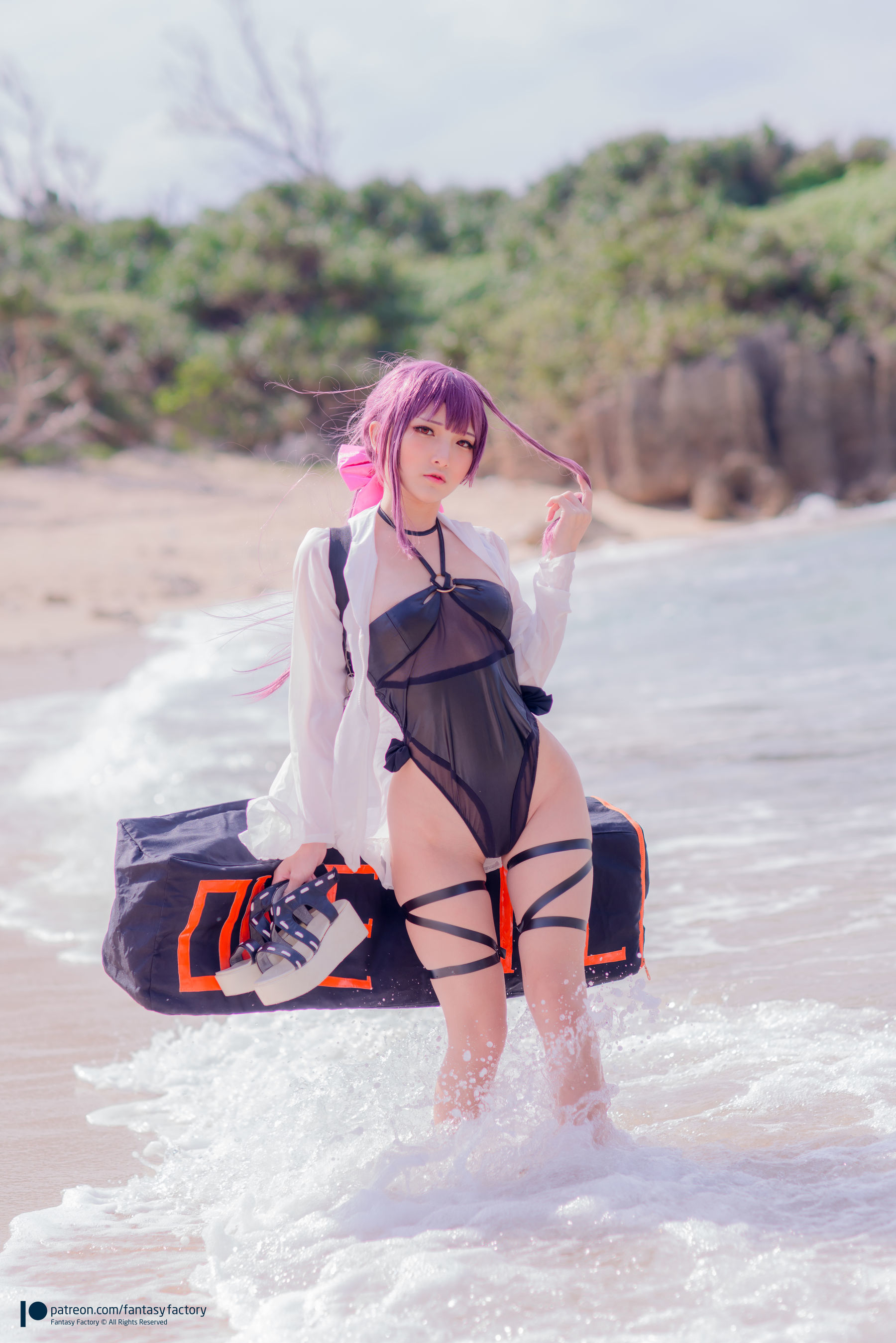 小丁Cosplay - 海滩风情-图4
