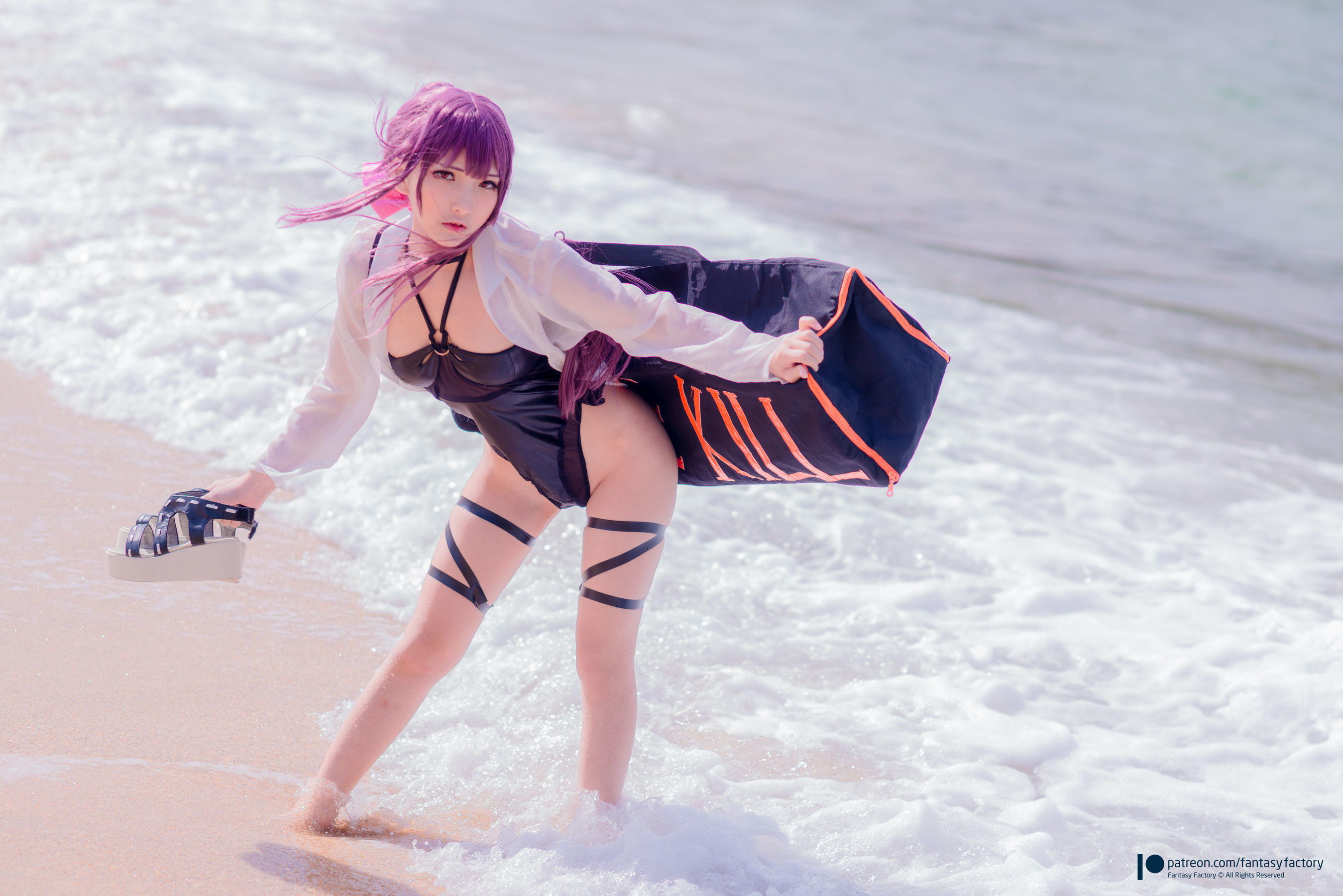 小丁Cosplay - 海滩风情-图5