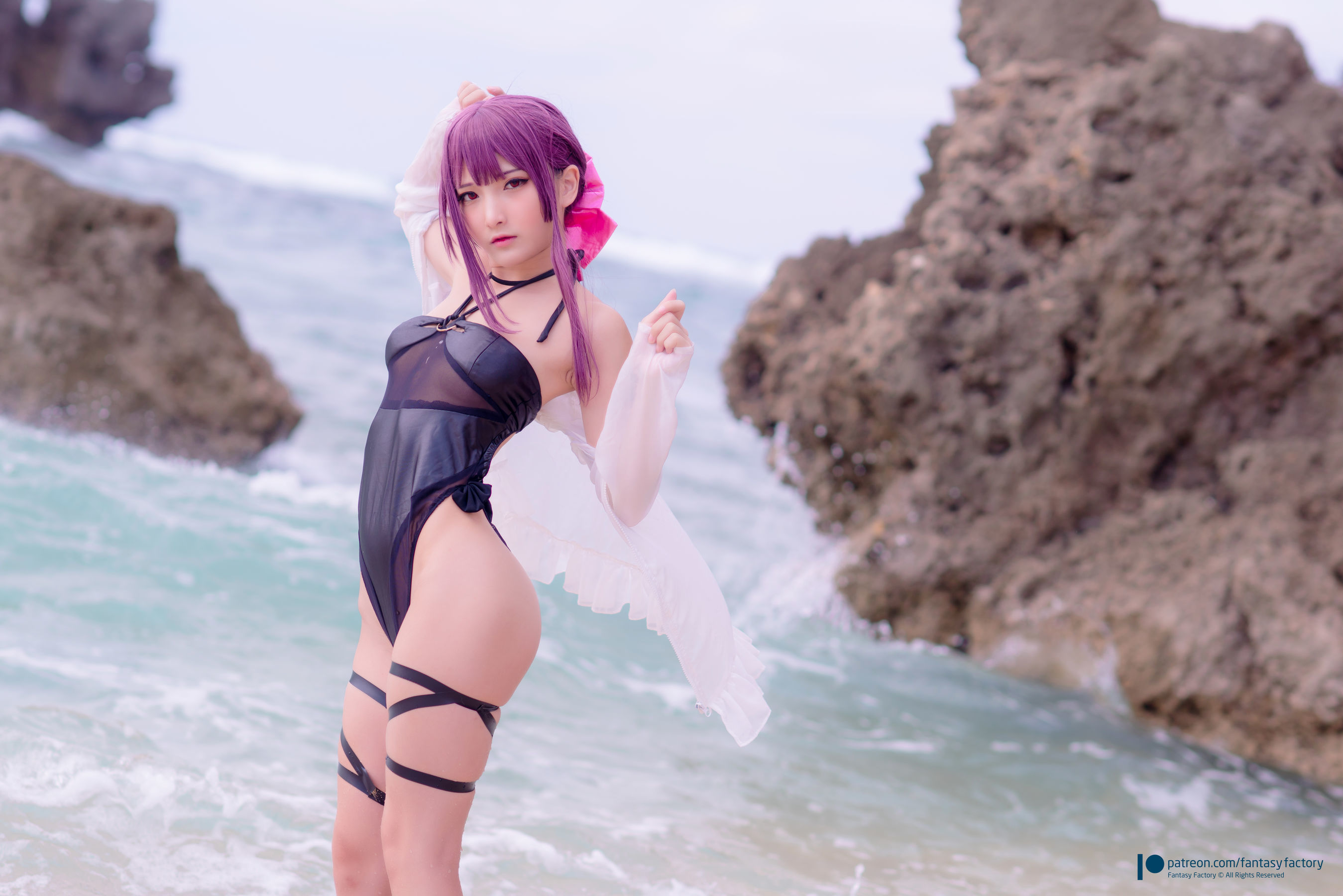 小丁Cosplay - 海滩风情-图6