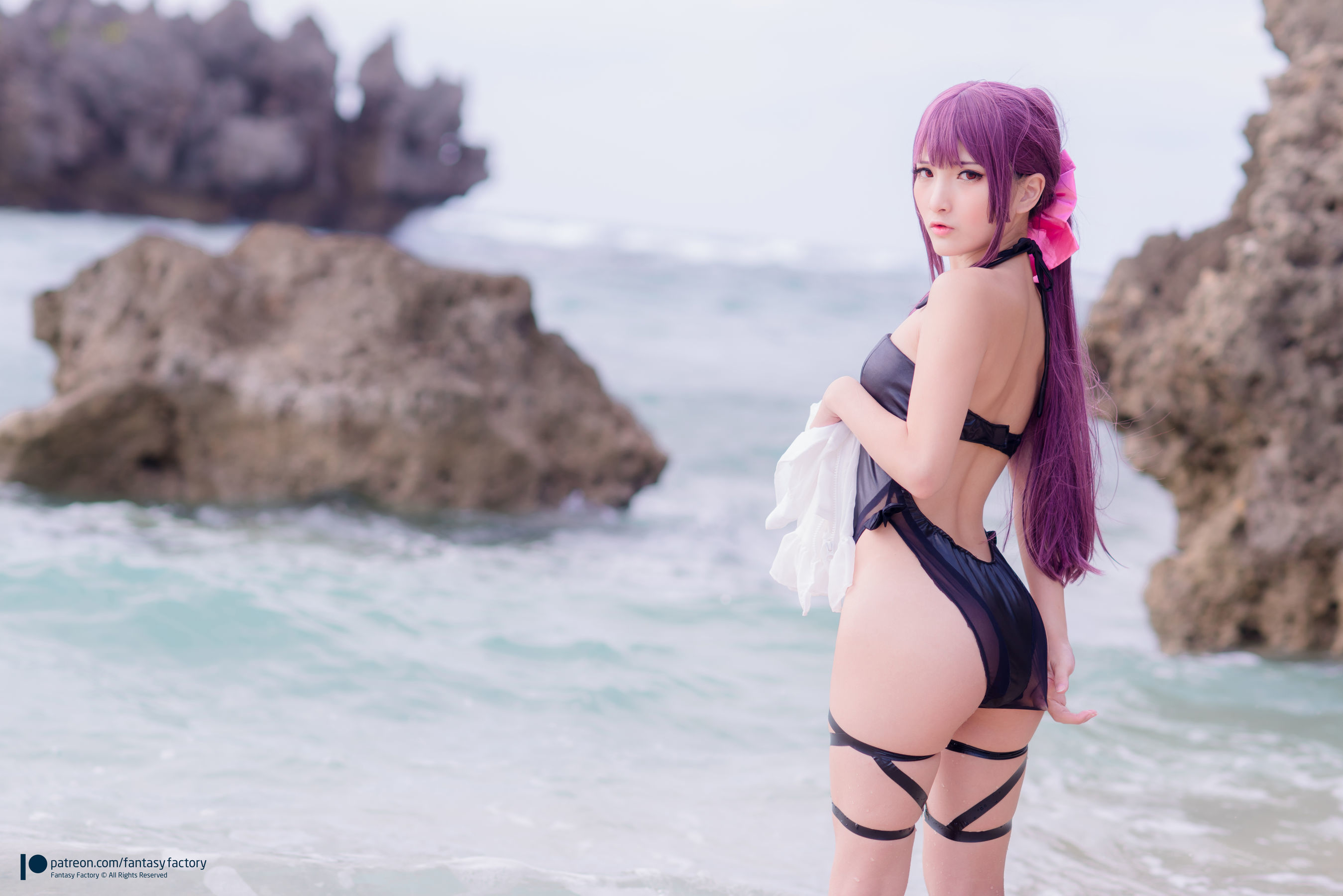 小丁Cosplay - 海滩风情-图8
