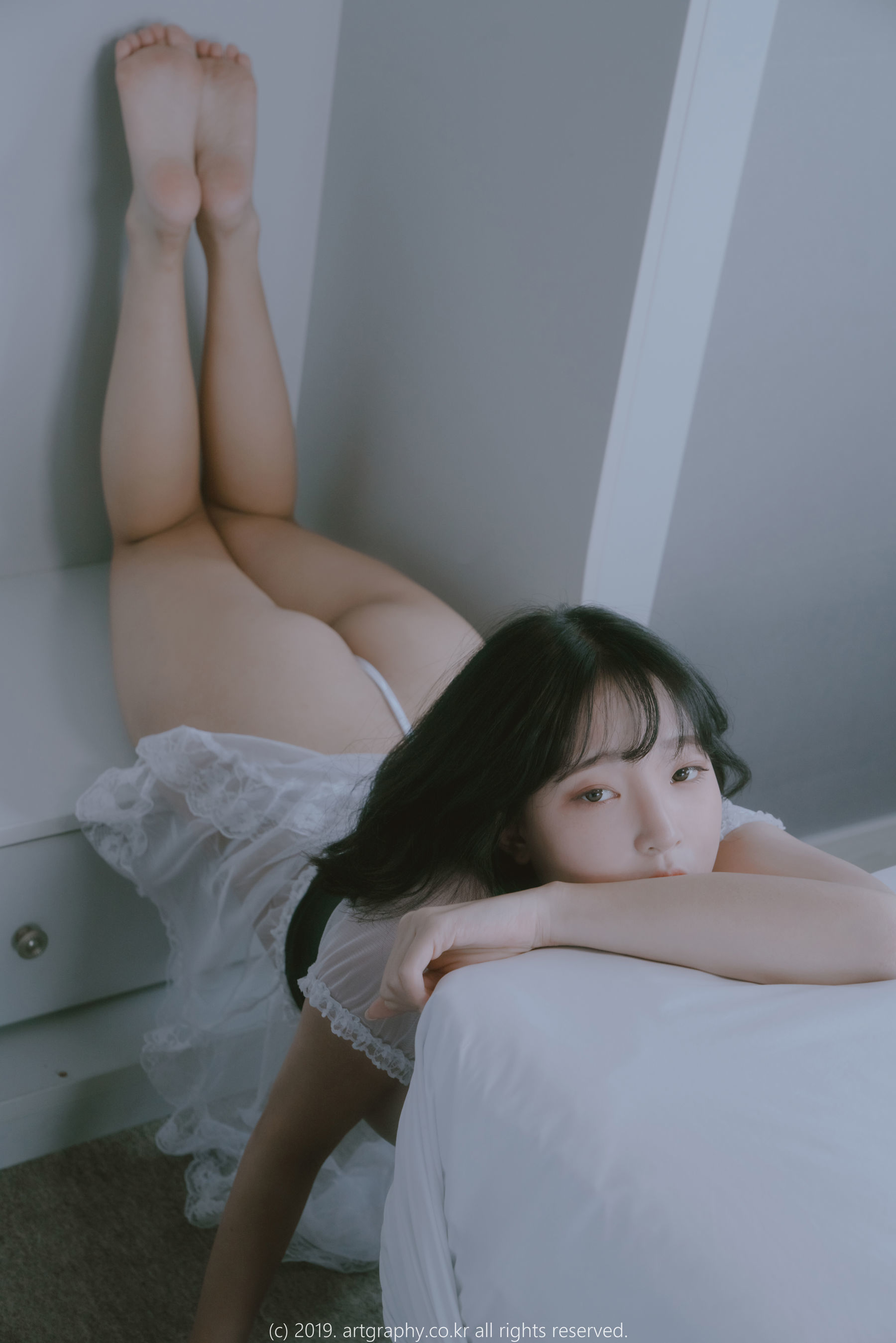 VOL.069 巨乳少女姜仁卿 - 透视睡衣+古典红色睡袍-图22