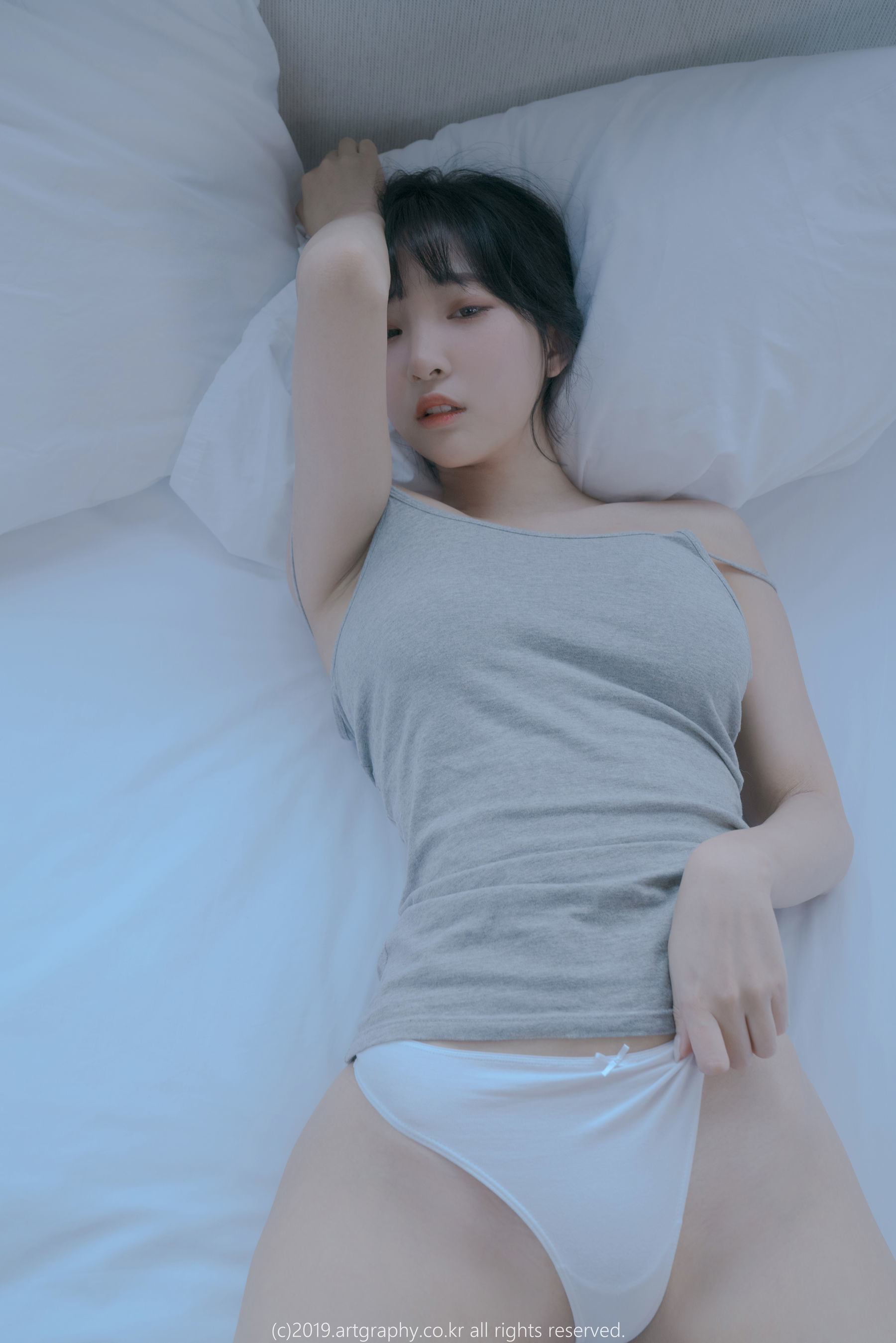 VOL.080 巨乳少女姜仁卿 - 性感背心+激情调教-图9