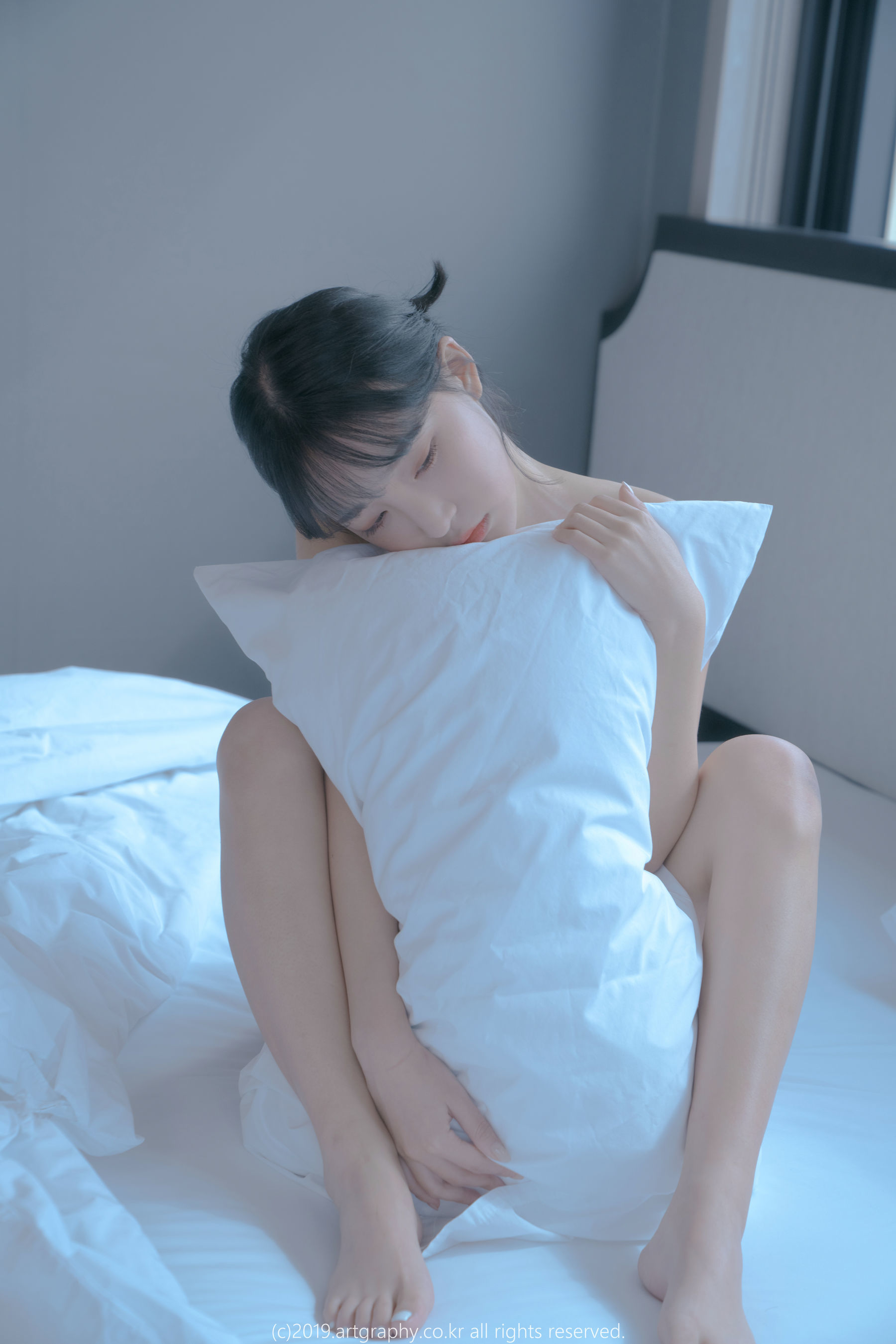 VOL.080 巨乳少女姜仁卿 - 性感背心+激情调教-图1