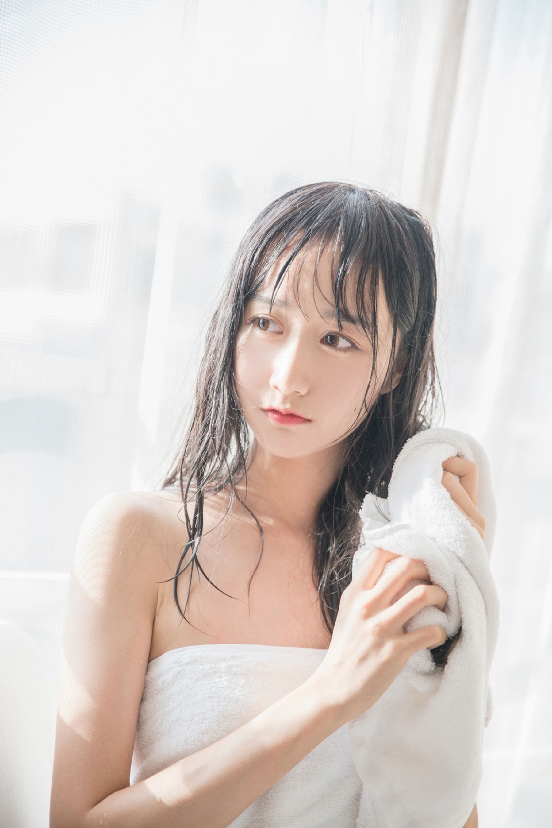 木绵绵OwO - 出浴-图0