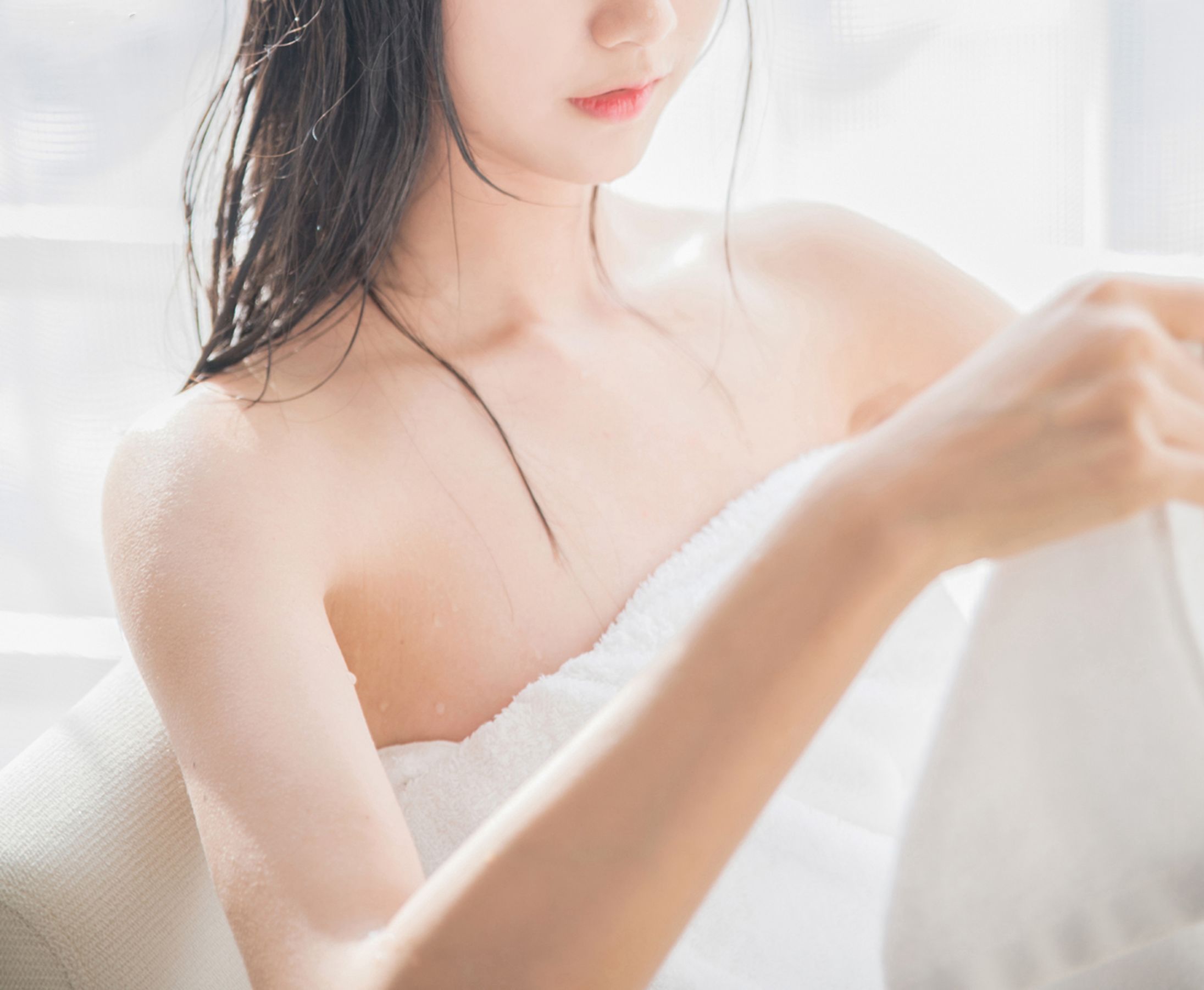 木绵绵OwO - 出浴-图21
