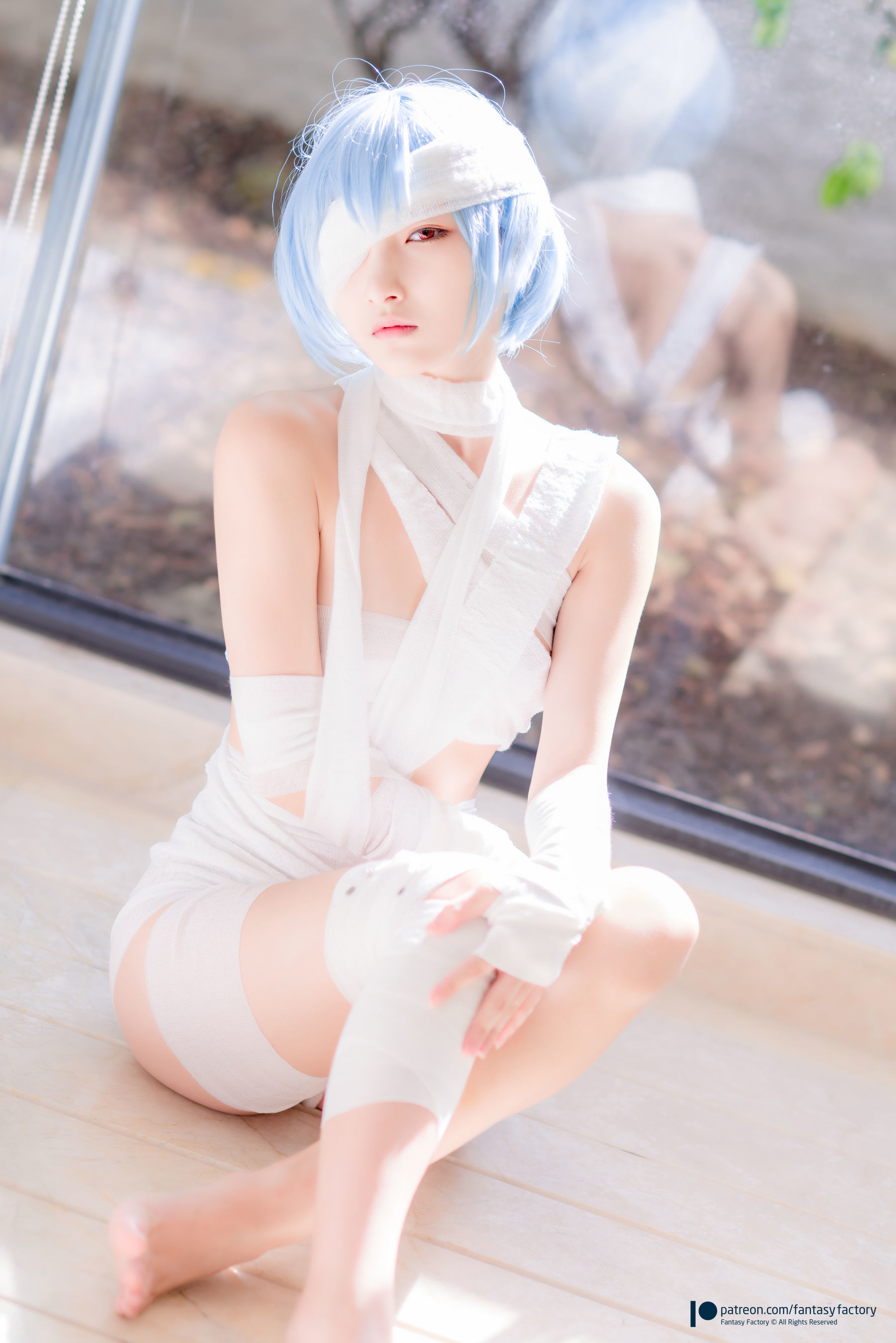 小丁Cosplay - 魔女 浴池 黑丝-图9