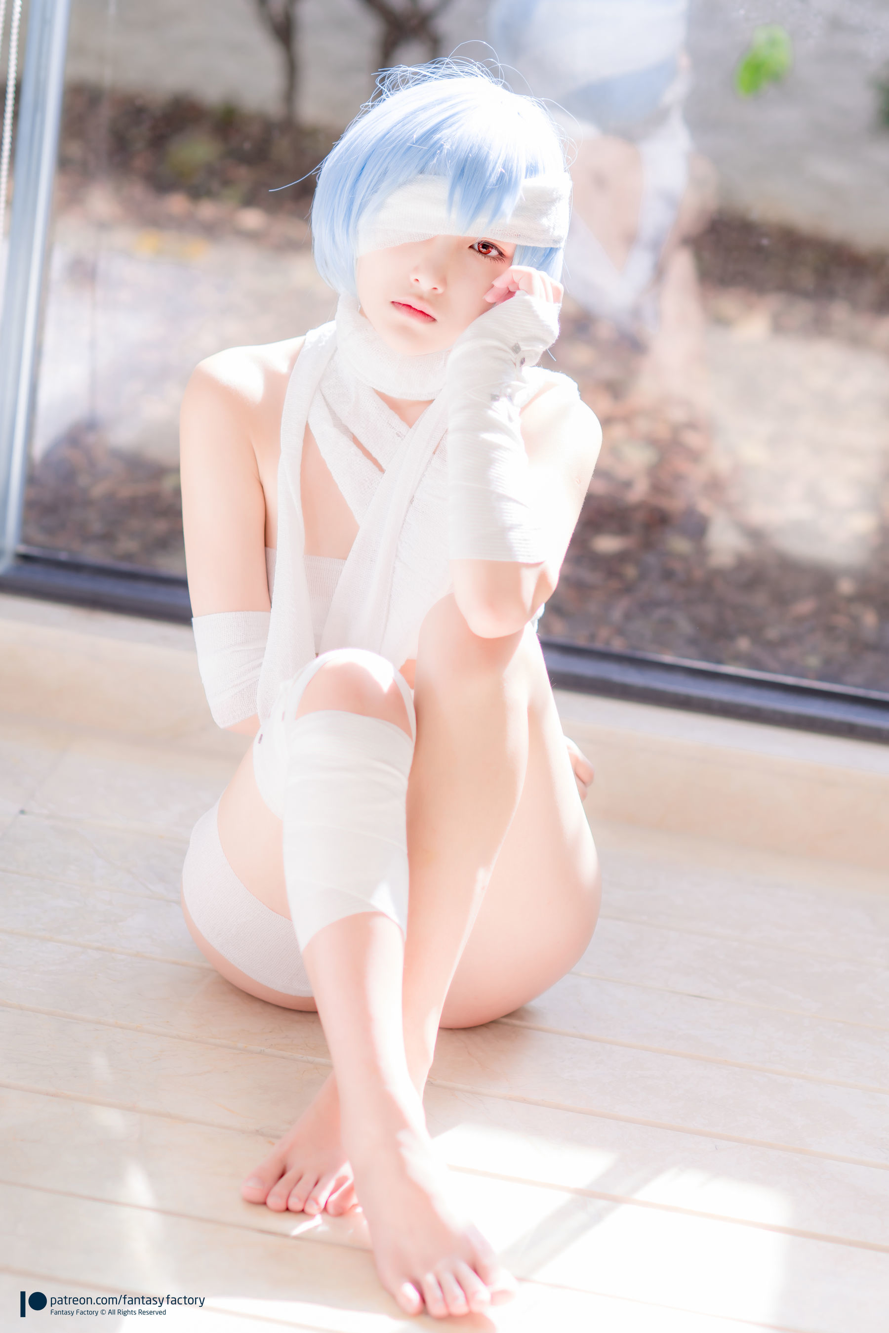 小丁Cosplay - 魔女 浴池 黑丝-图10